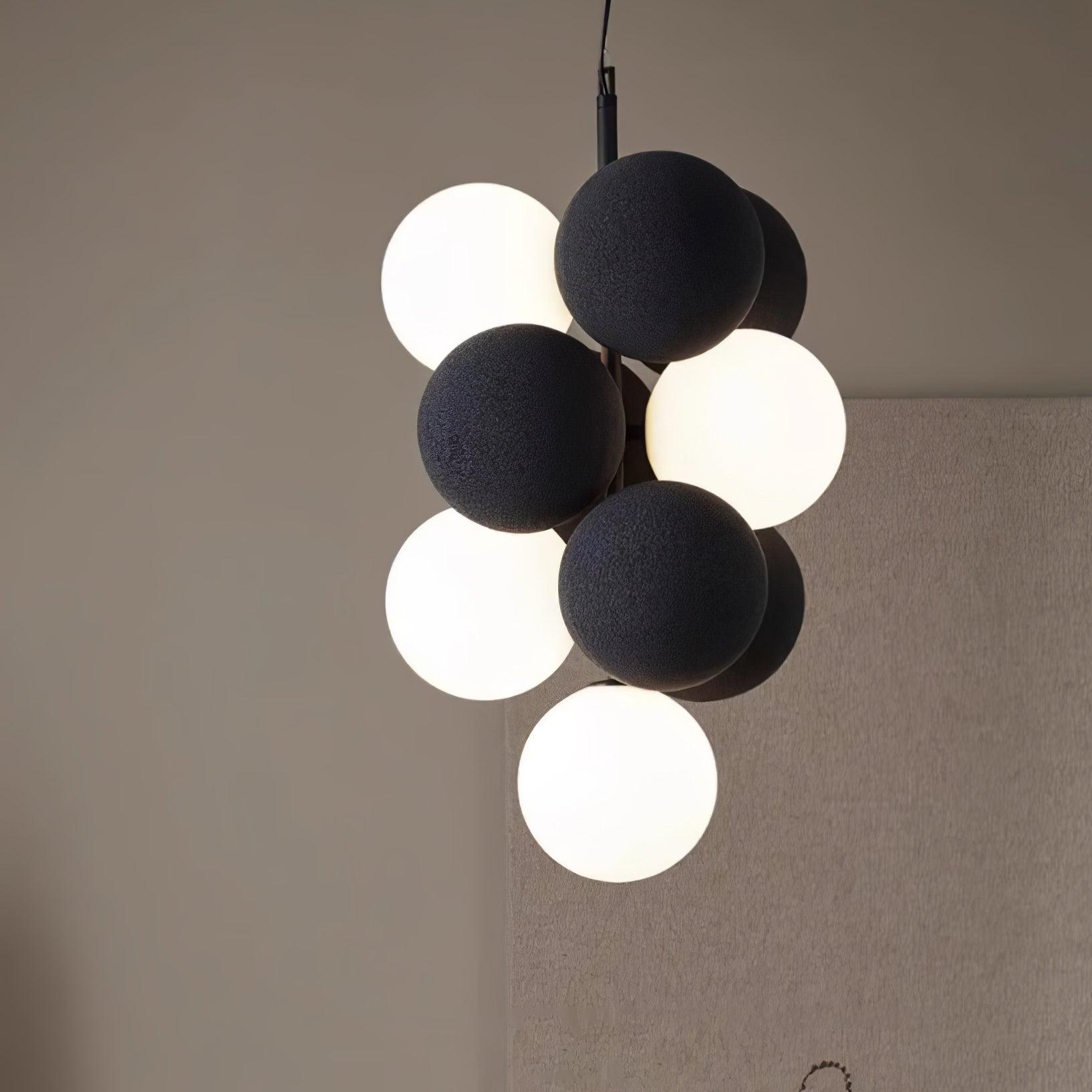 Mirelre Lampe suspendue artistique industrielle