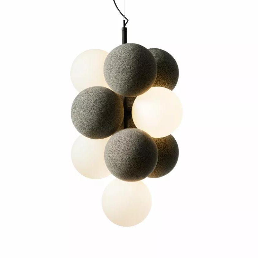 Mirelre Lampe suspendue artistique industrielle