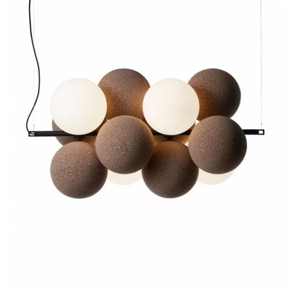 Mirelre Lampe suspendue artistique industrielle