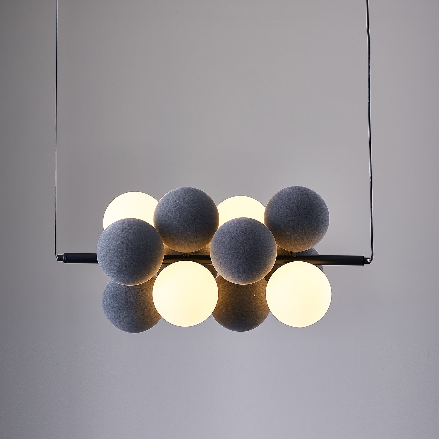 Mirelre Lampe suspendue artistique industrielle