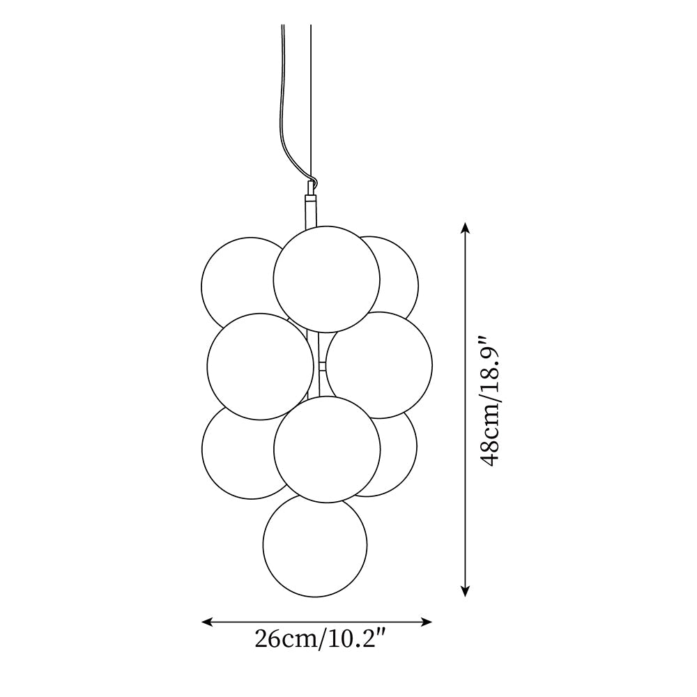 Lucy Suspension Floaton Bubbles