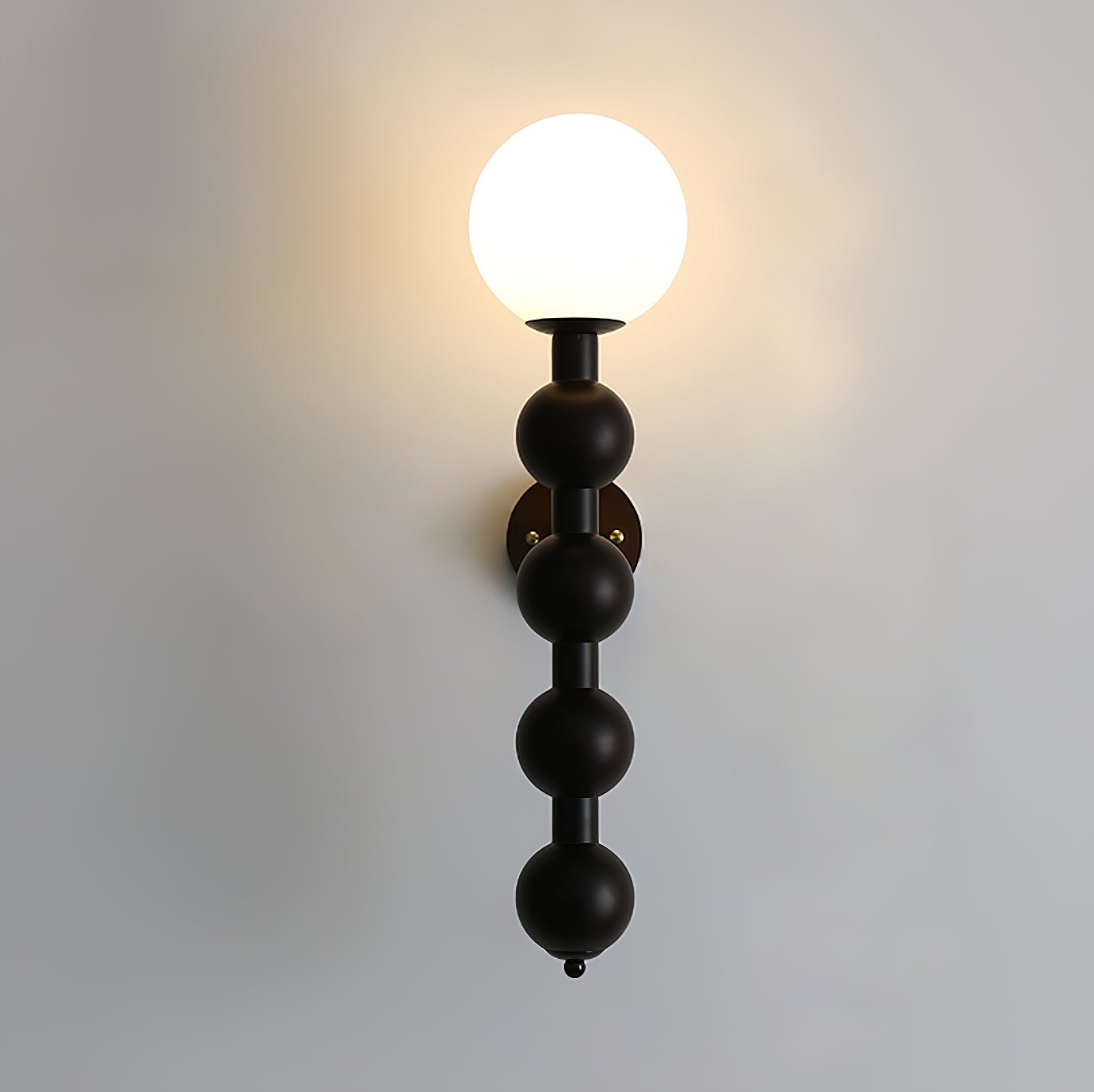 Olaeia Applique Murale Moderne Minimaliste Bubbly en Bois et Verre