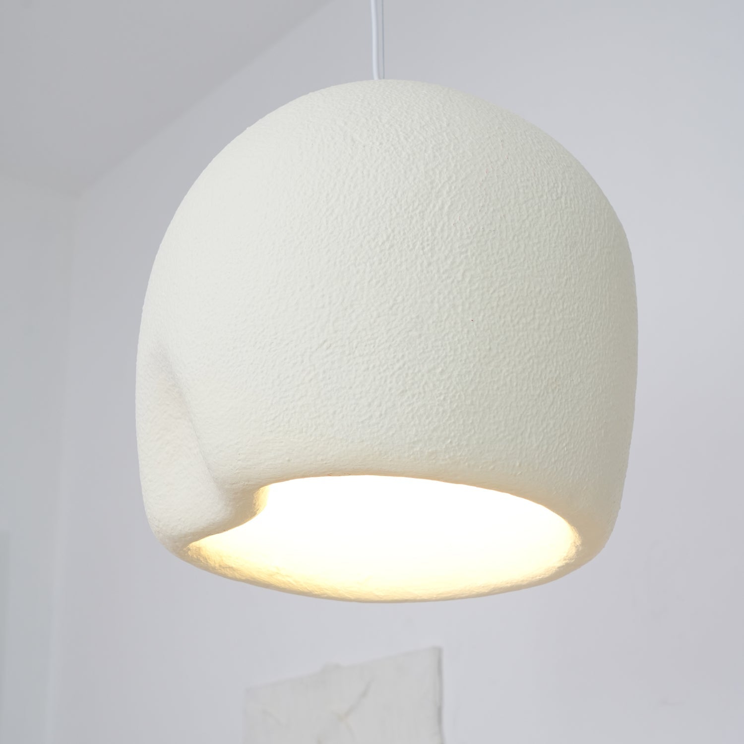 Solara Suspension en Forme de Dôme Arrondi Wabi Sabi
