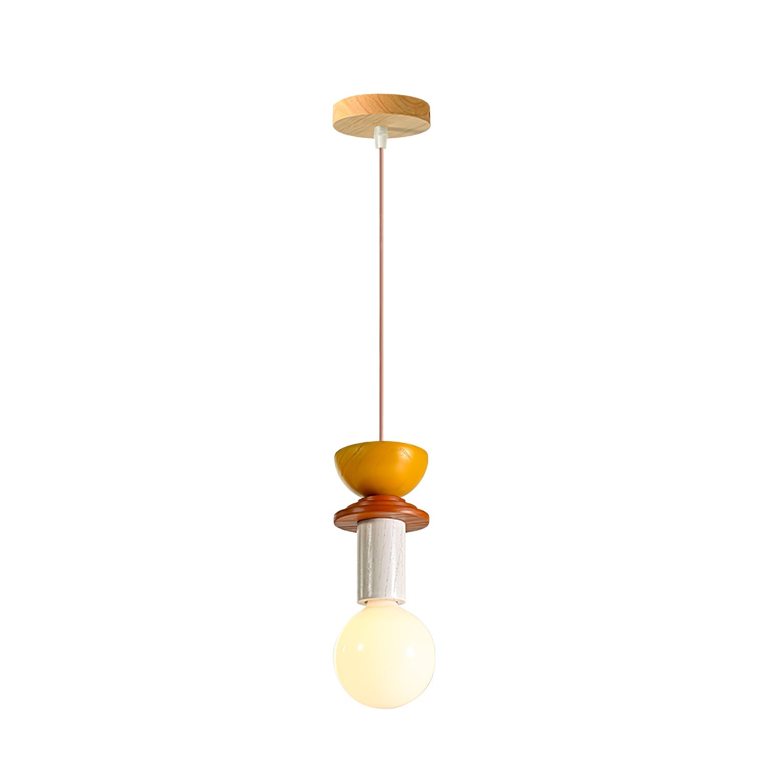 Elena Suspension Moderne en Bois