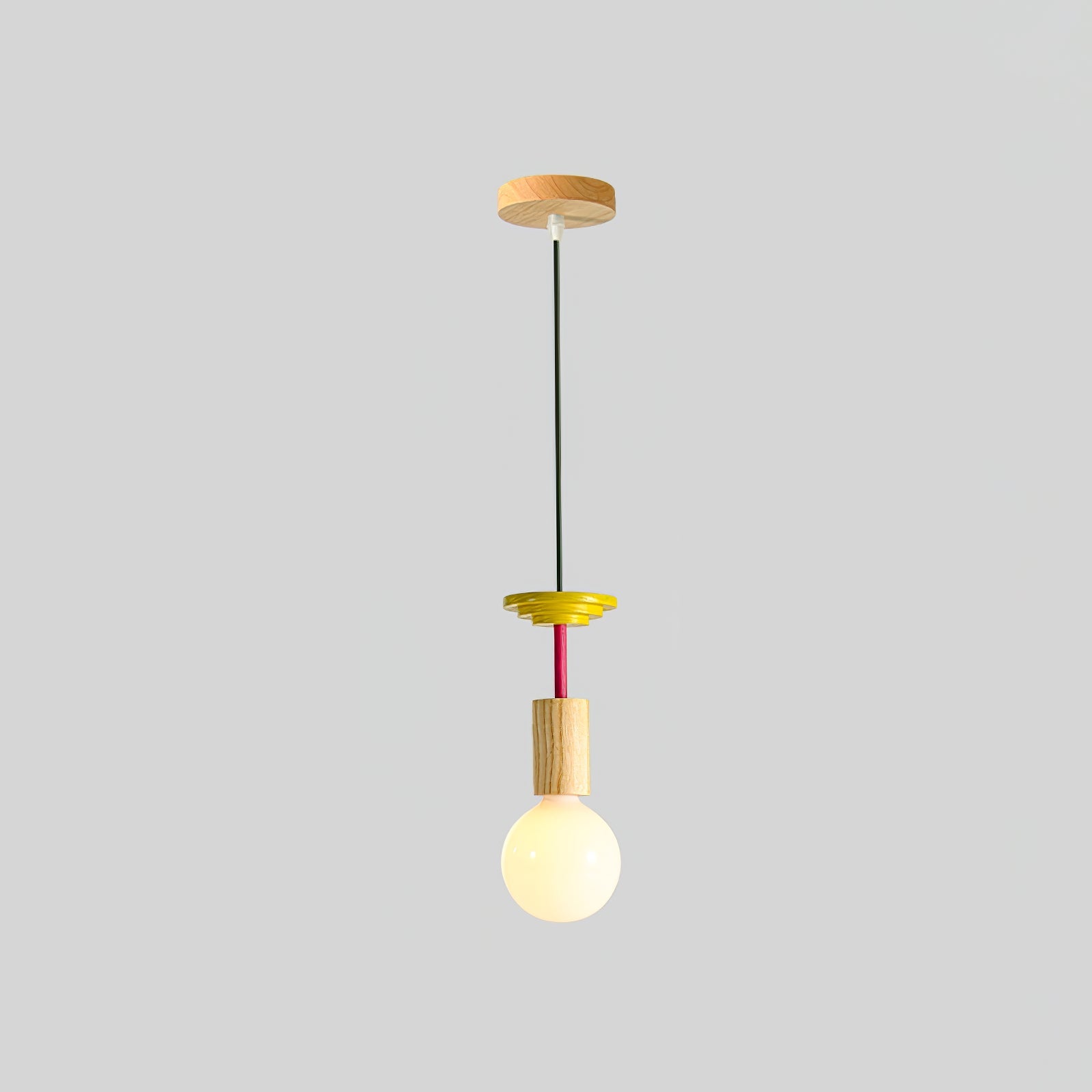 Elena Suspension Moderne en Bois