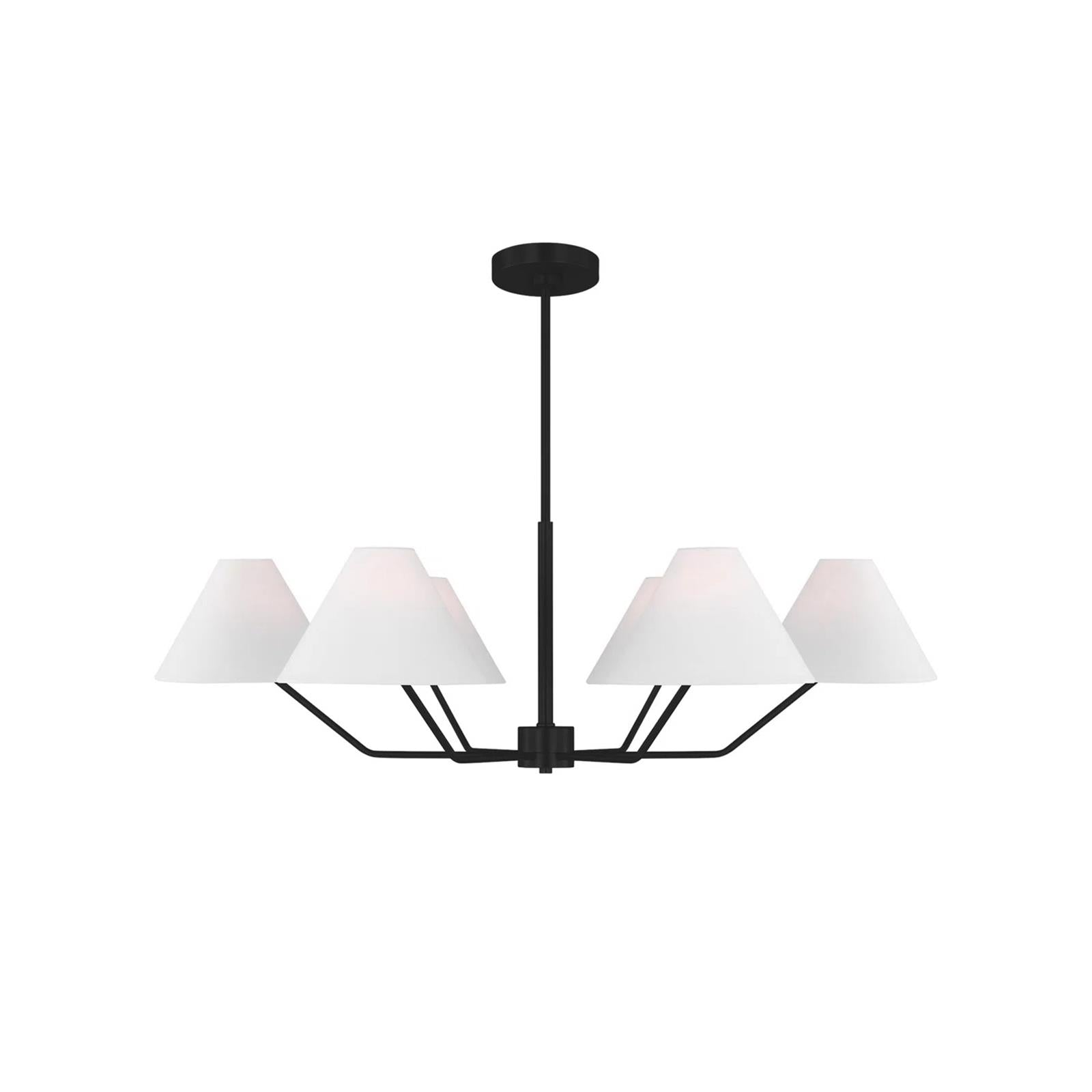 Vortex Lustre en tissu de style industriel traditionnel et vintage