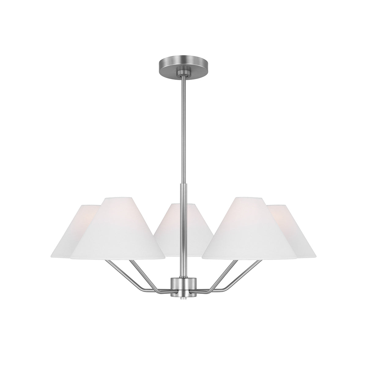 Vortex Lustre en tissu de style industriel traditionnel et vintage
