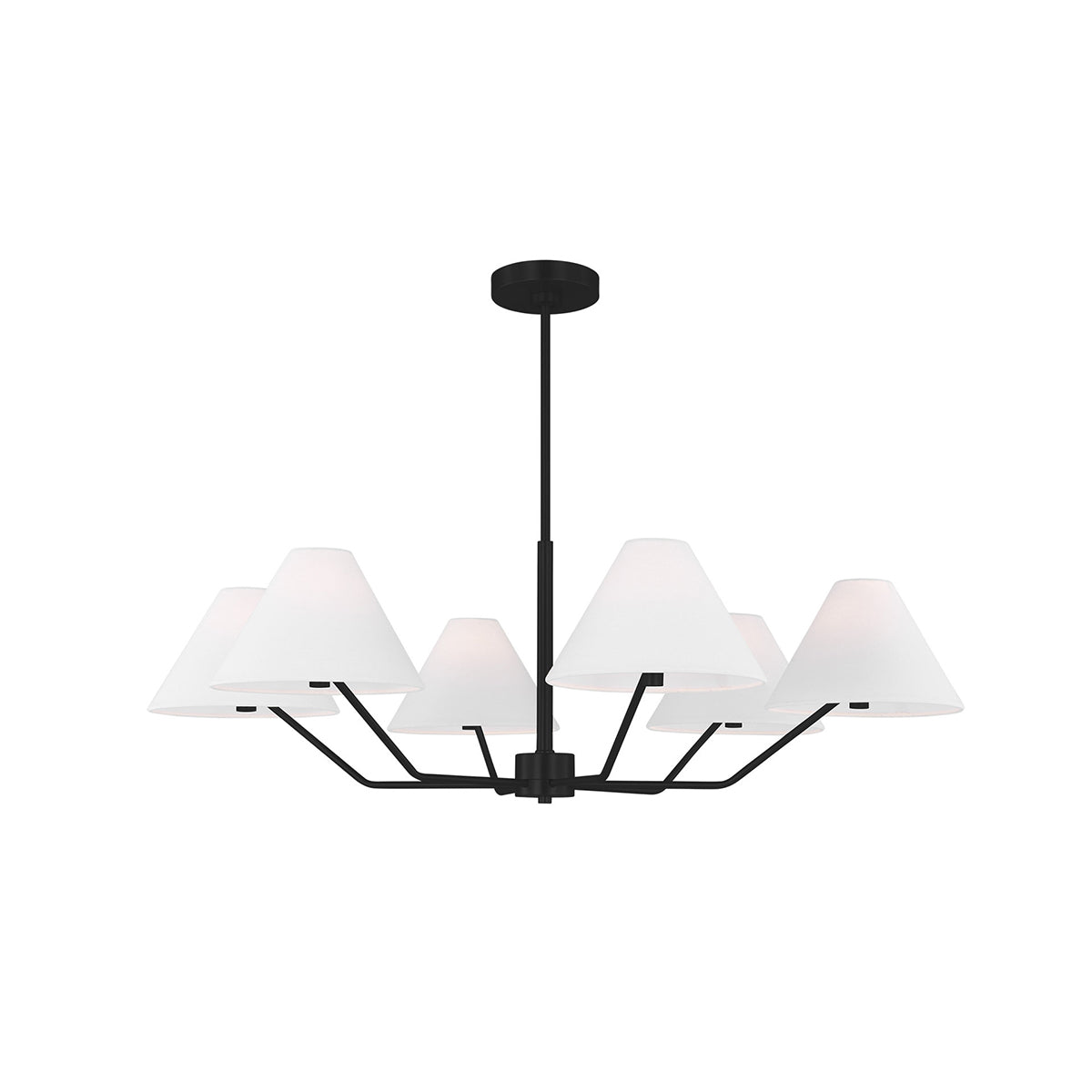 Vortex Lustre en tissu de style industriel traditionnel et vintage