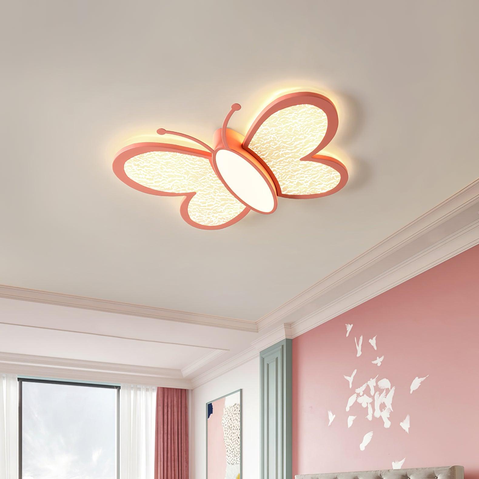 Rayo Lampe de Plafond Art Nordique Papillon