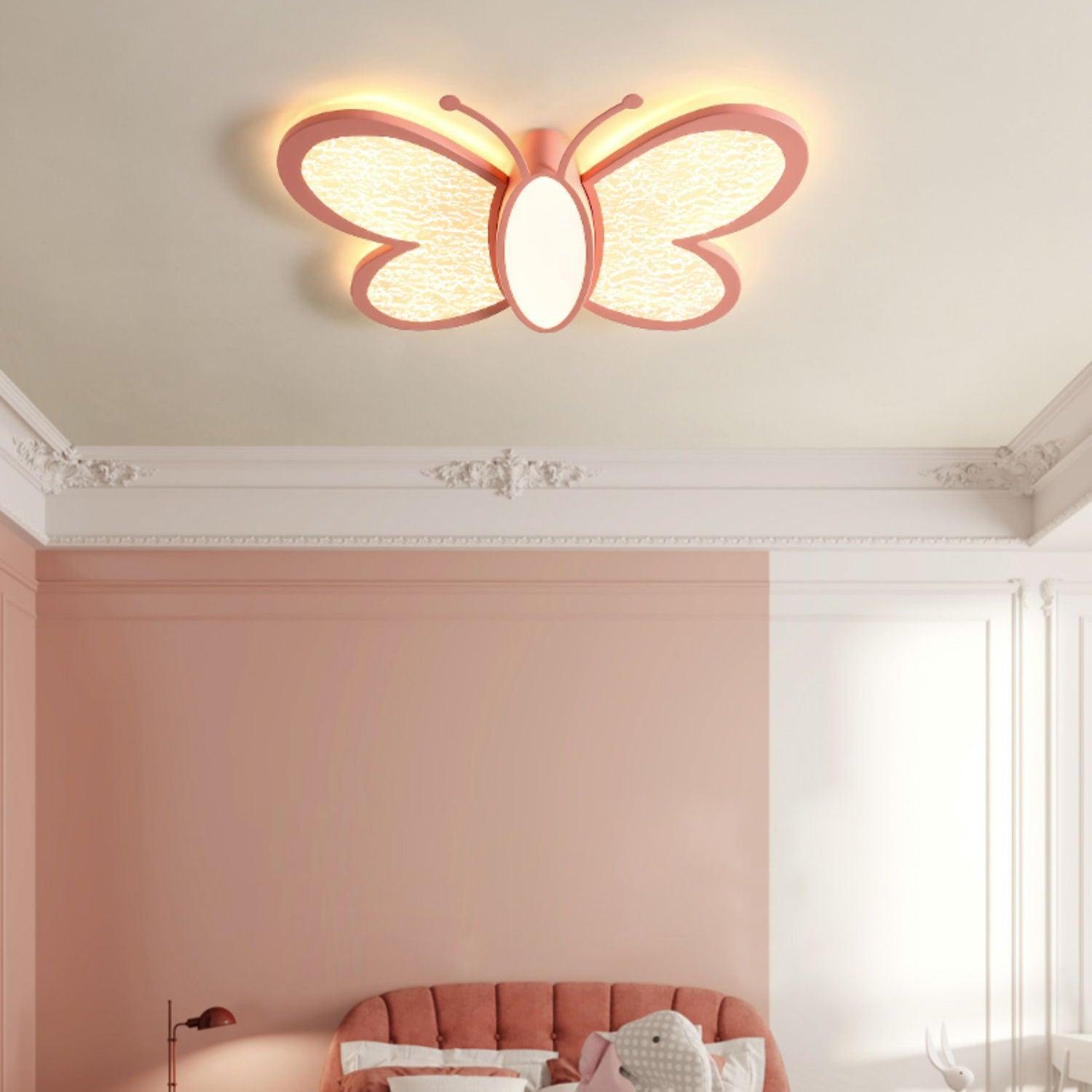 Rayo Lampe de Plafond Art Nordique Papillon
