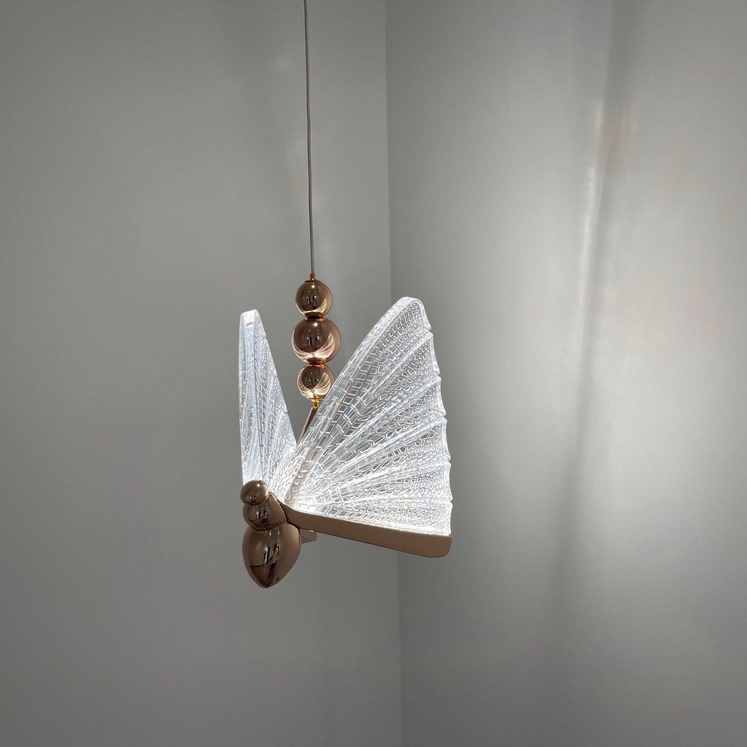 Lunora Lampe Suspendue Moderne Papillon