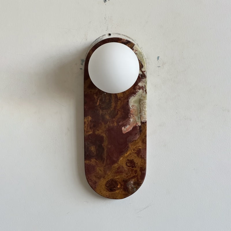 Syraeia Applique Murale Marbre Jade Minimaliste Moderne
