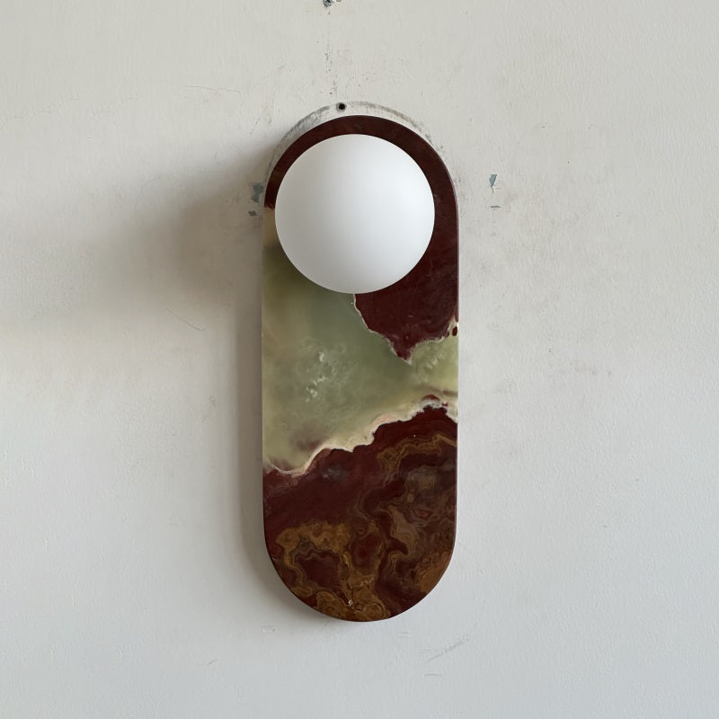 Syraeia Applique Murale Marbre Jade Minimaliste Moderne