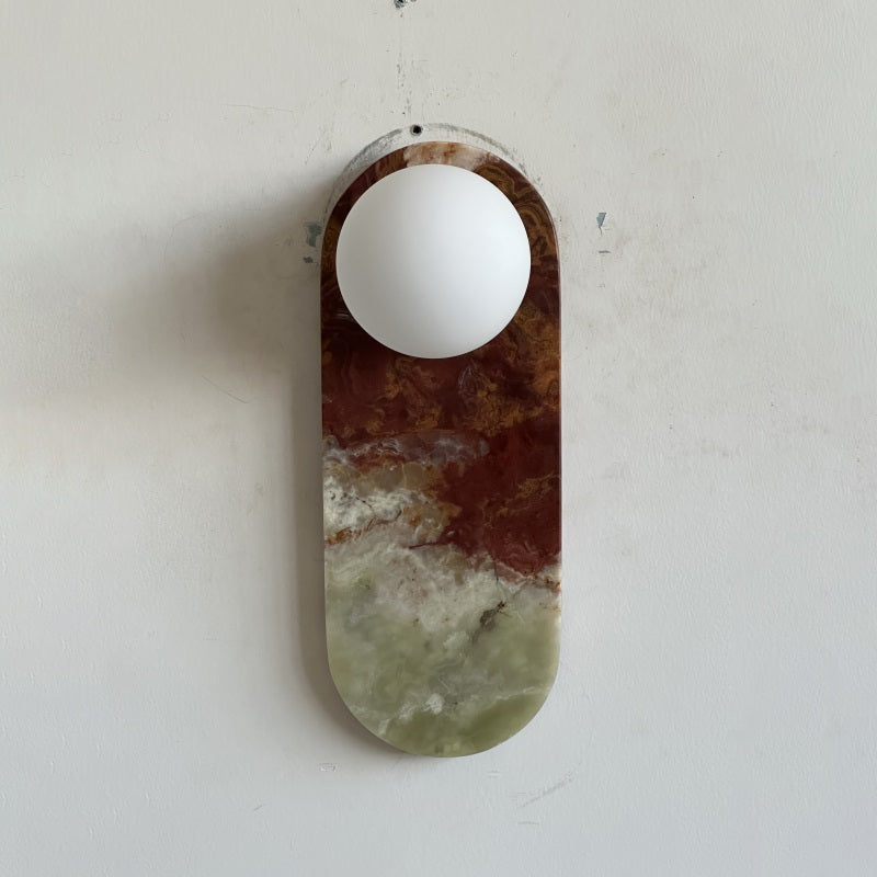 Syraeia Applique Murale Marbre Jade Minimaliste Moderne