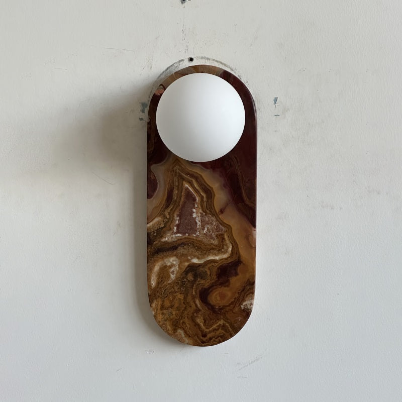 Syraeia Applique Murale Marbre Jade Minimaliste Moderne