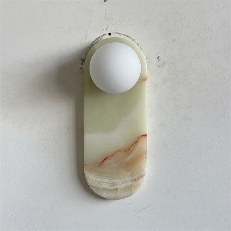 Syraeia Applique Murale Marbre Jade Minimaliste Moderne