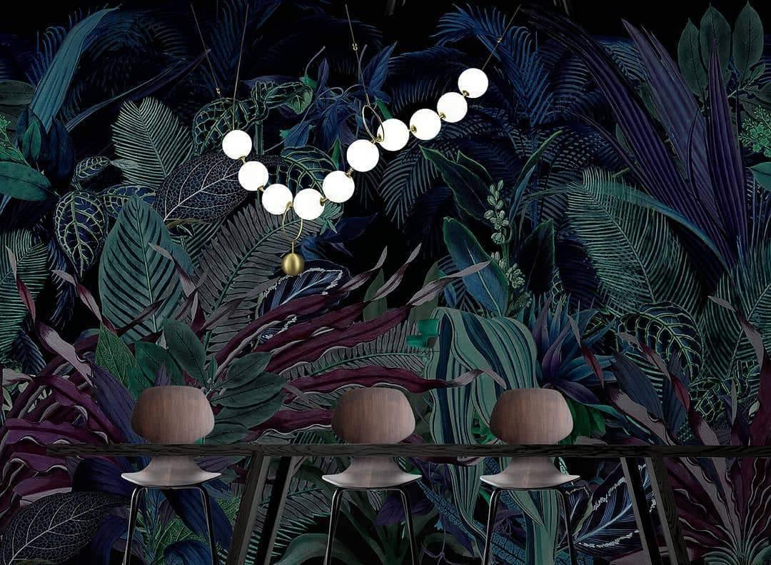 Lustra Suspension Lampe Collier en Verre