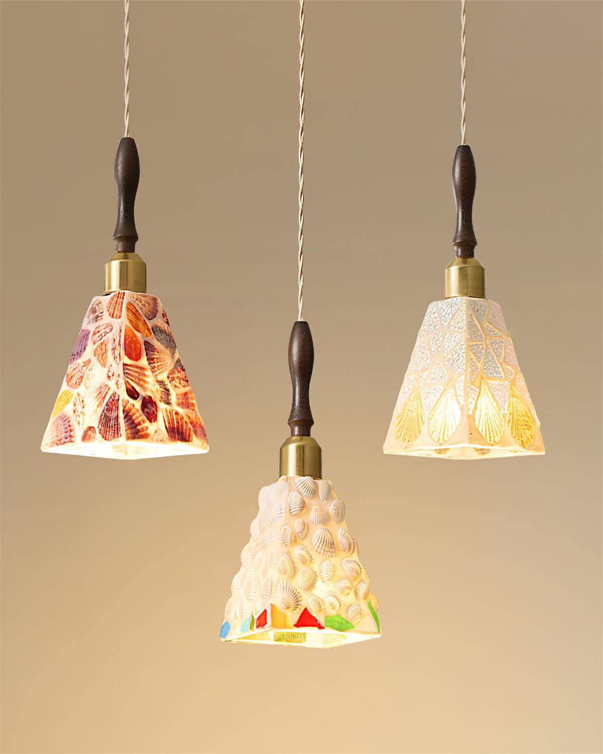 Cabana Suspension Motifs Coquillage Côtier
