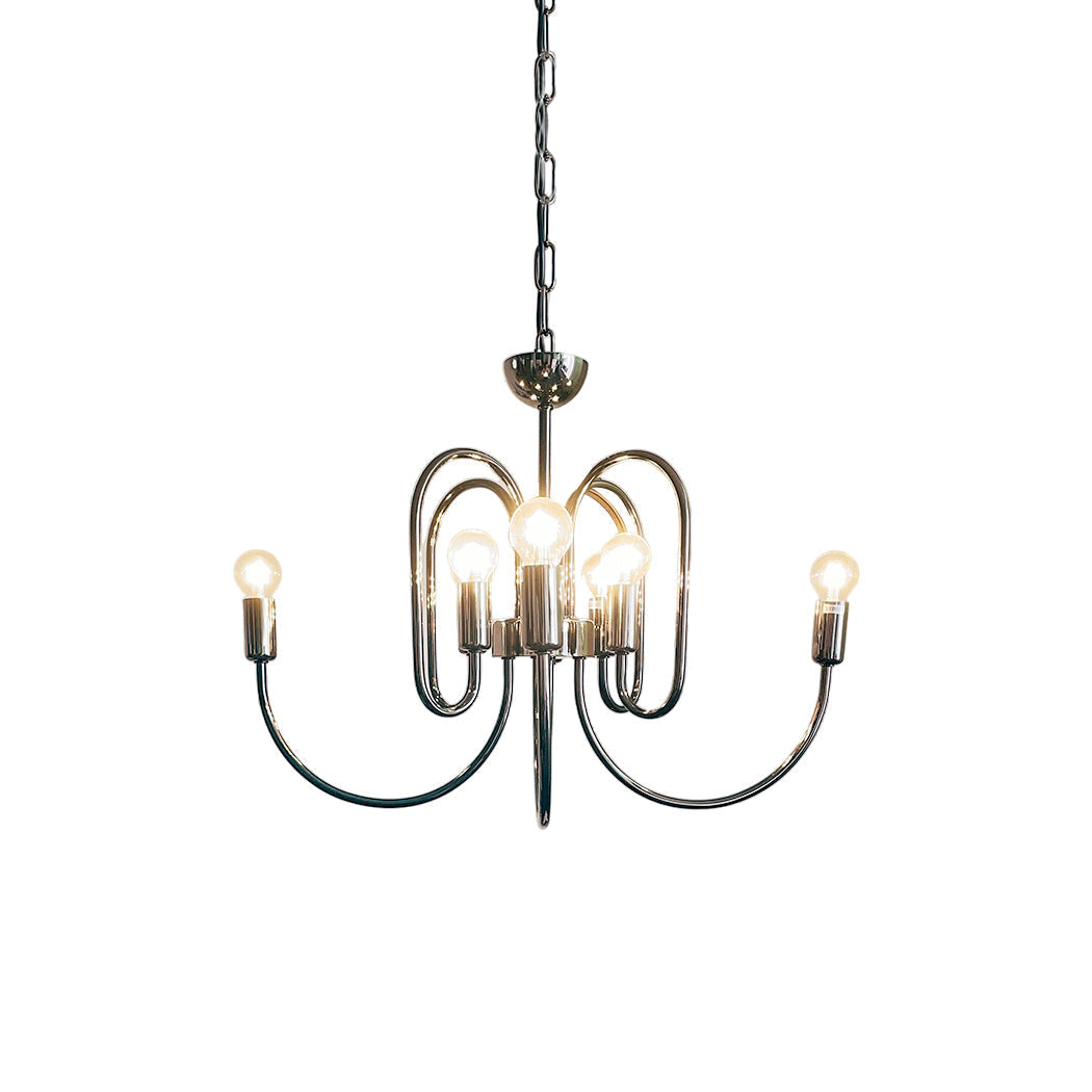 Ombre Elegance Lustre en Métal Style Industriel Vintage