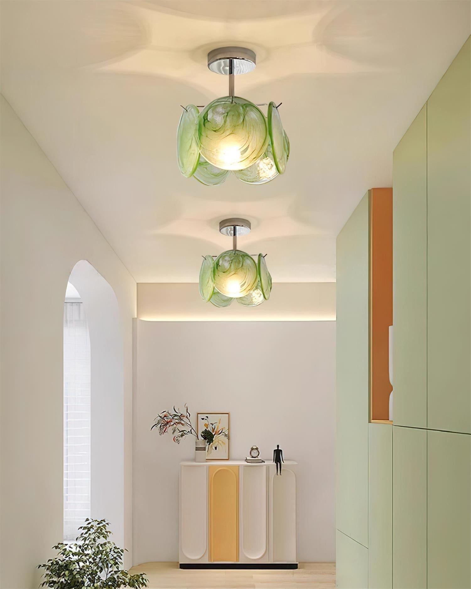 Feyon Lampe de Plafond en Verre