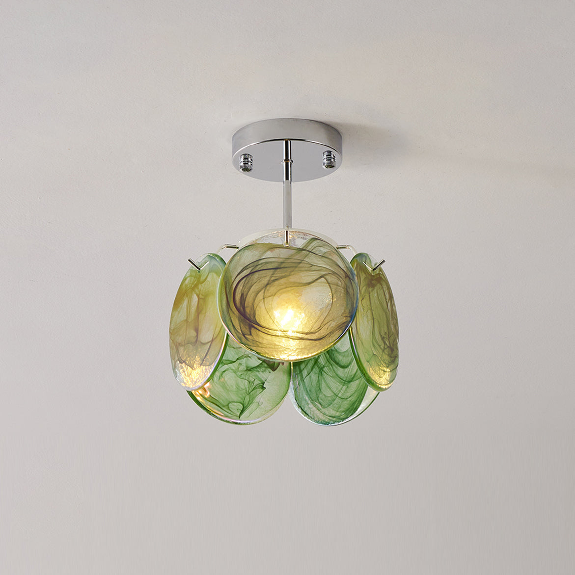 Feyon Lampe de Plafond en Verre