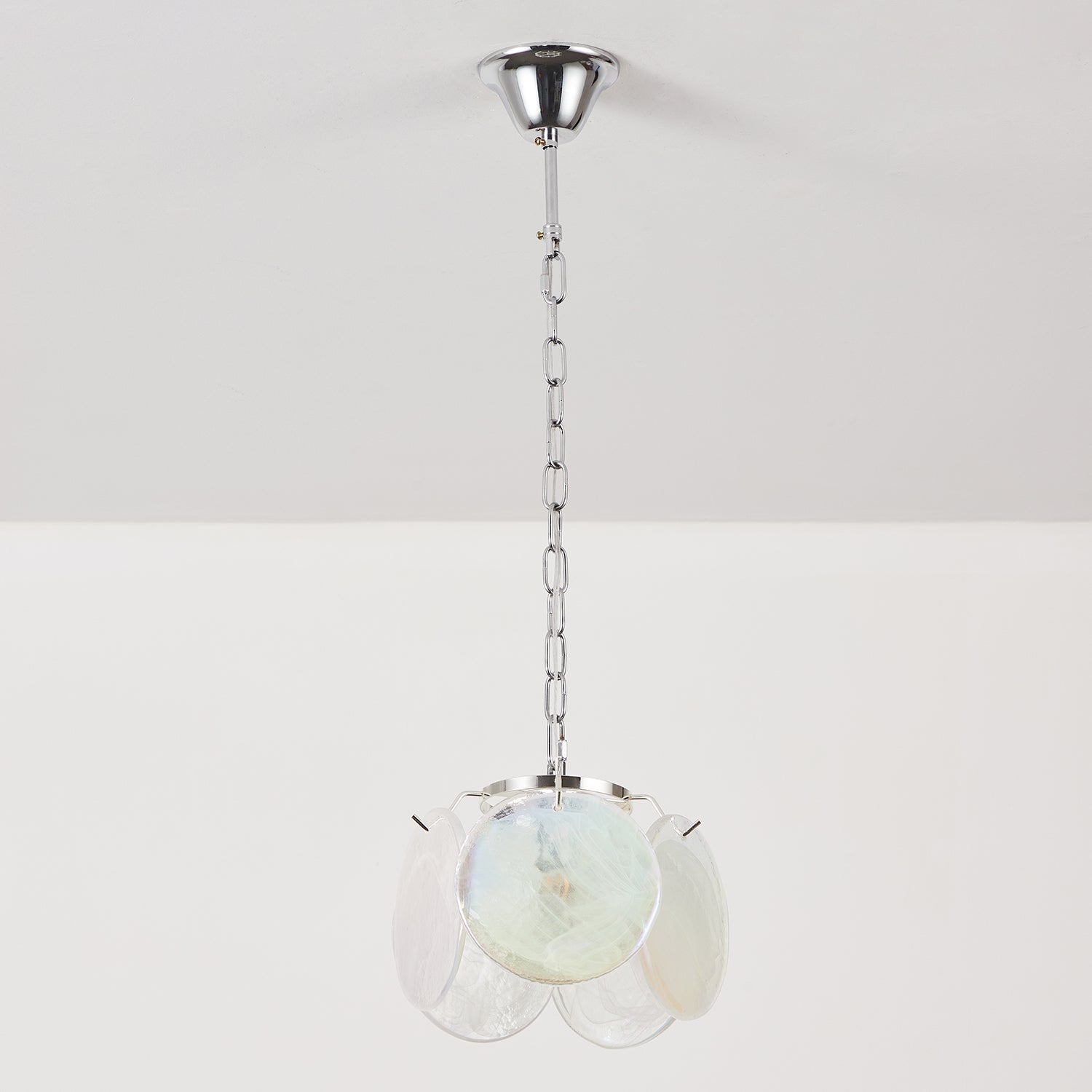 Caelina Suspension Disques en Verre Tourbillonnants