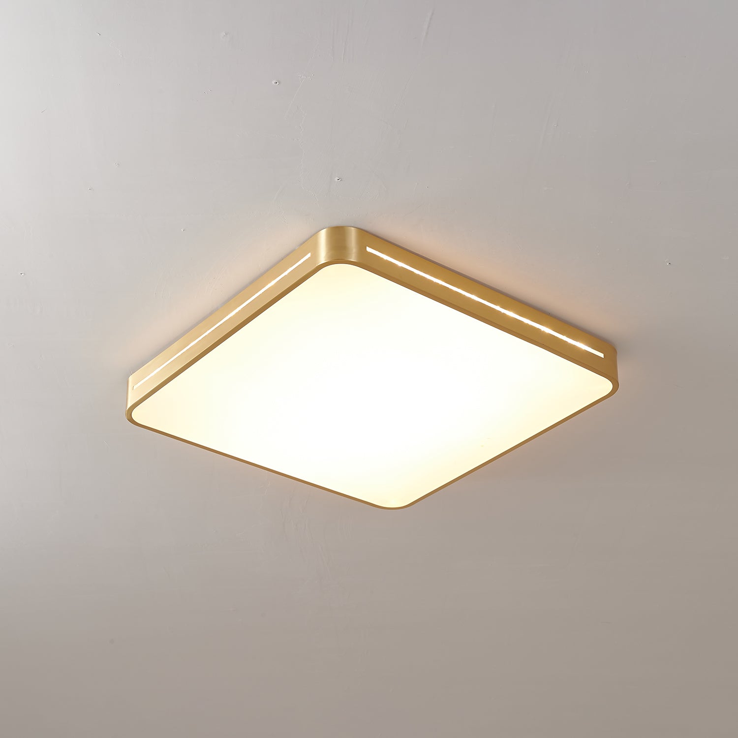 Eurcarara Plafonnier Laiton Moderne Minimaliste