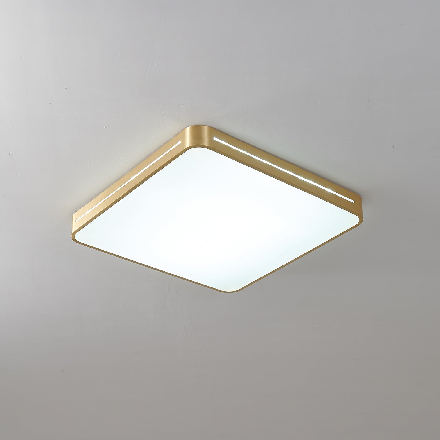 Eurcarara Plafonnier Laiton Moderne Minimaliste