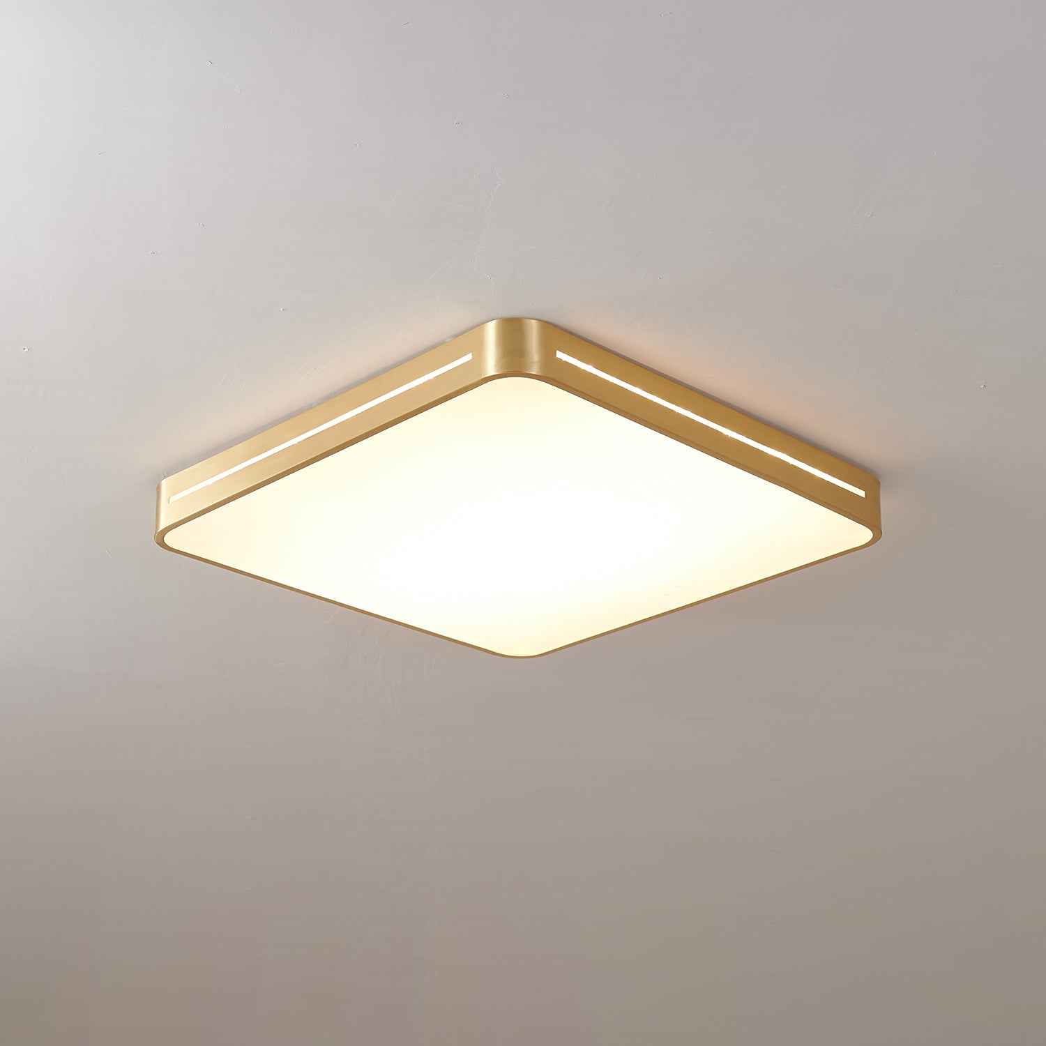 Eurcarara Plafonnier Laiton Moderne Minimaliste