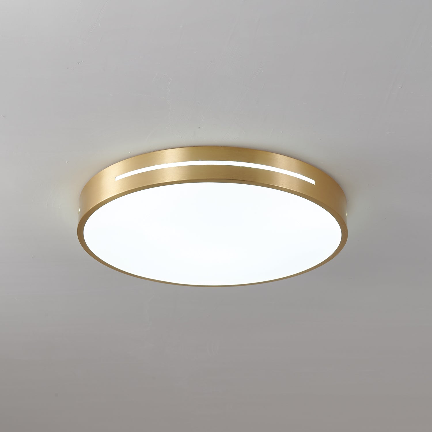 Eurcarara Plafonnier Laiton Moderne Minimaliste