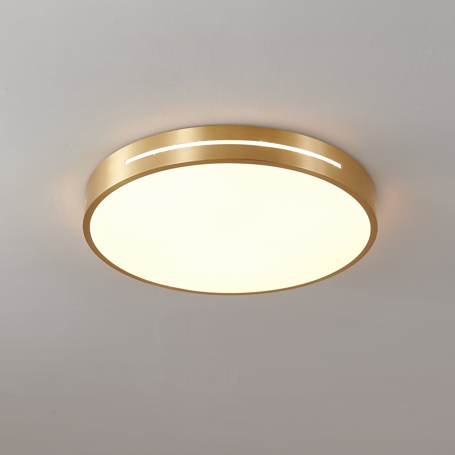Eurcarara Plafonnier Laiton Moderne Minimaliste