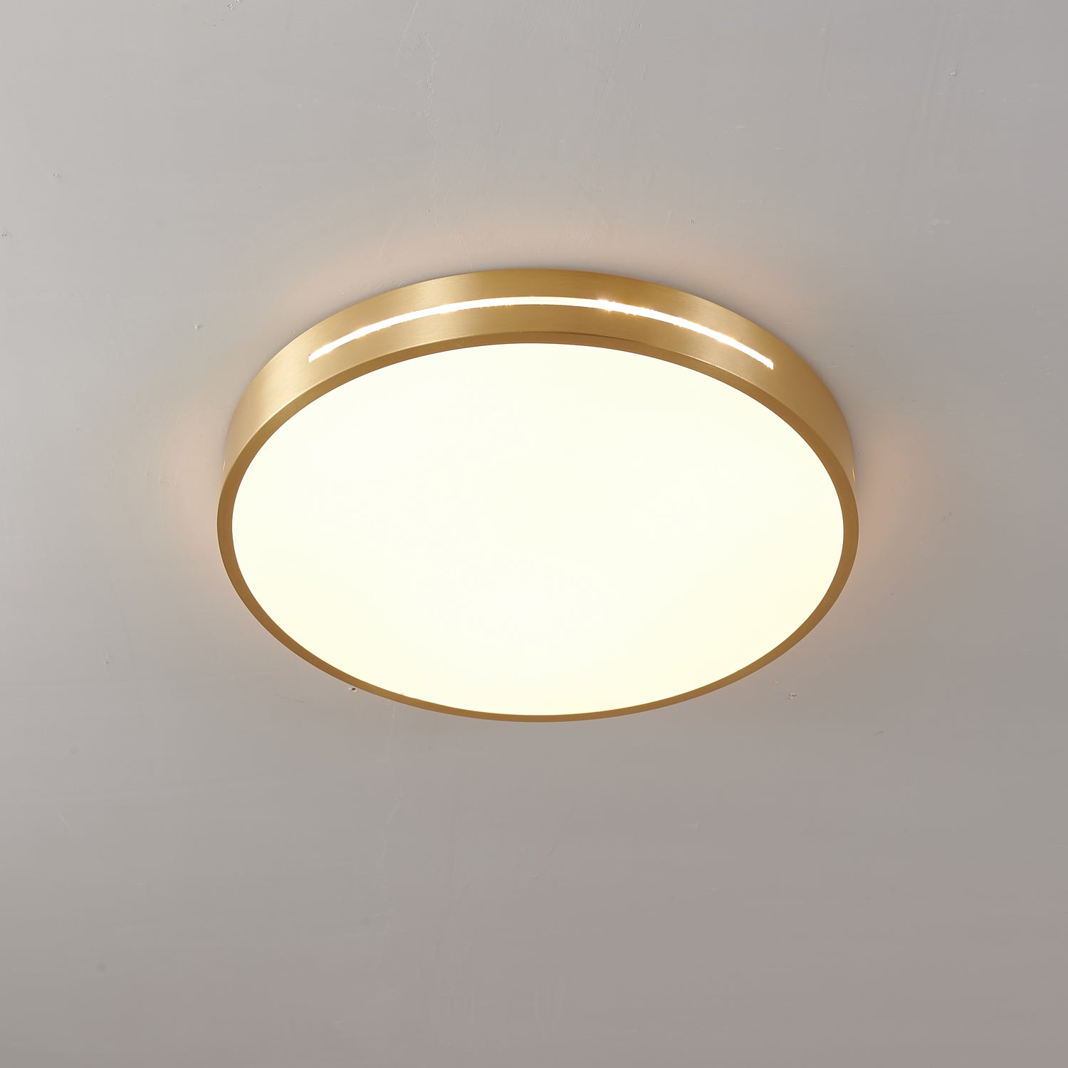 Eurcarara Plafonnier Laiton Moderne Minimaliste