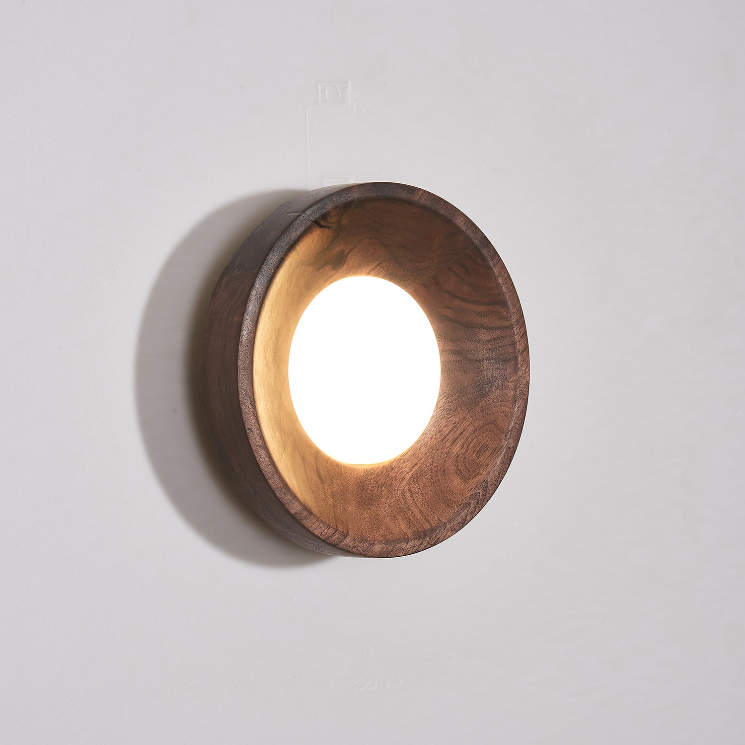 Lustra Lampe Murale Bois de Noyer Acrylique