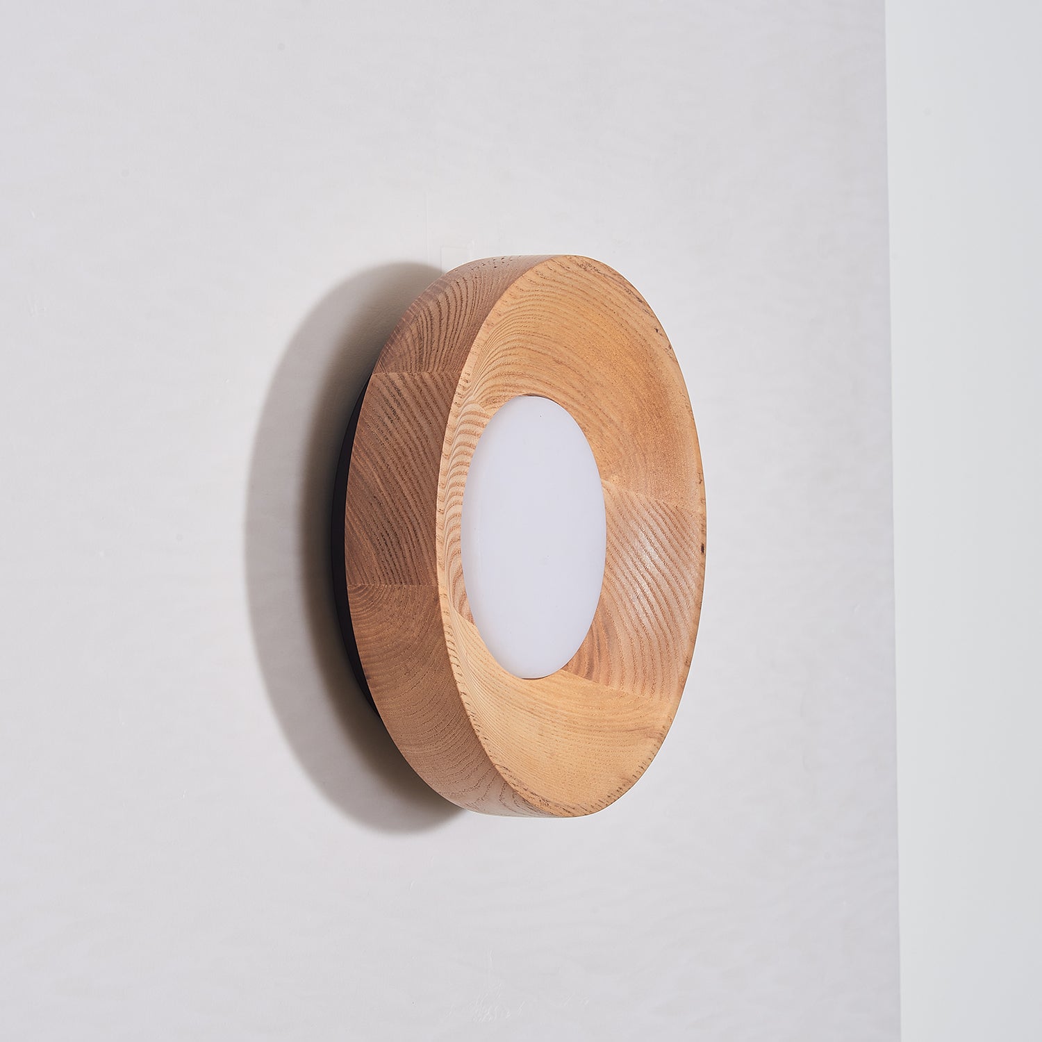 Lustra Lampe Murale Bois de Noyer Acrylique