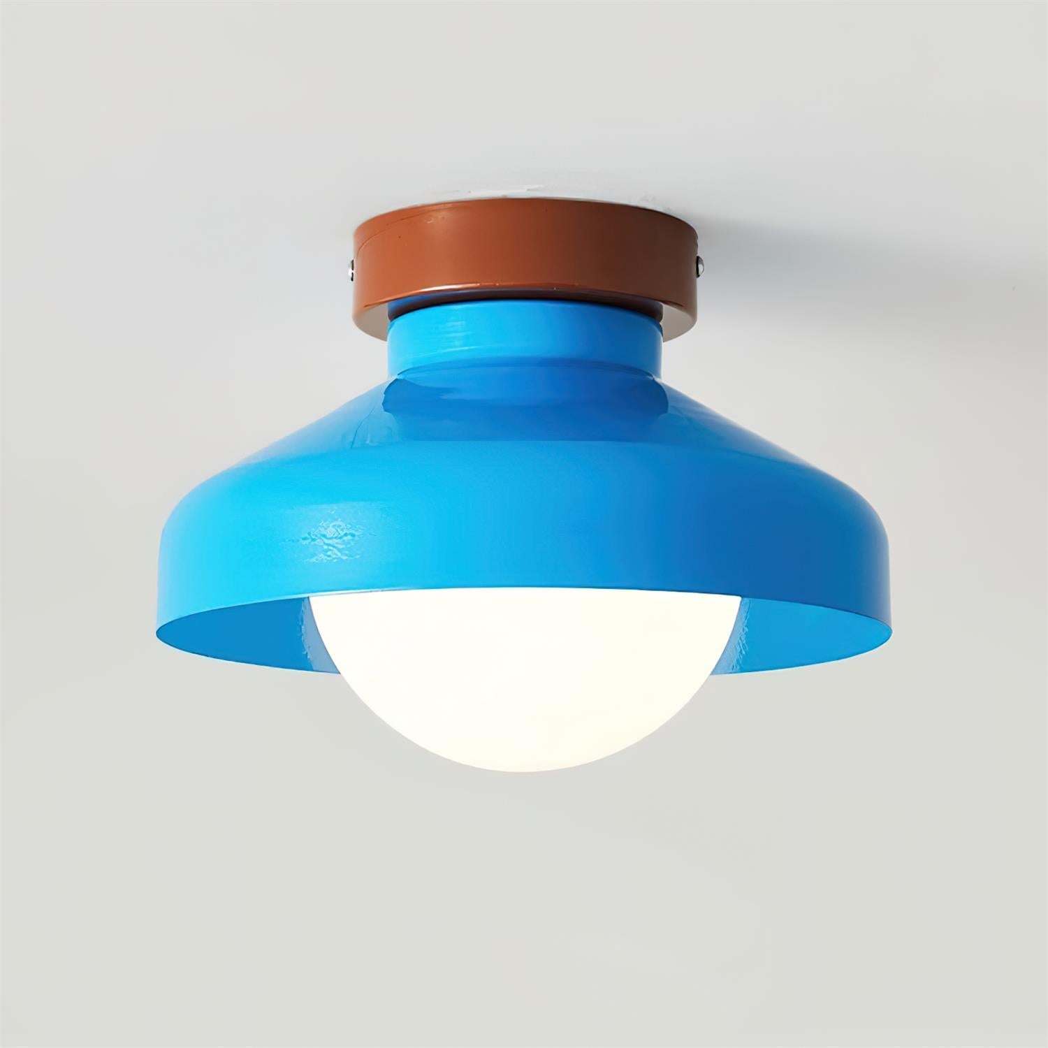 Solvane Plafonnier encastré bleu