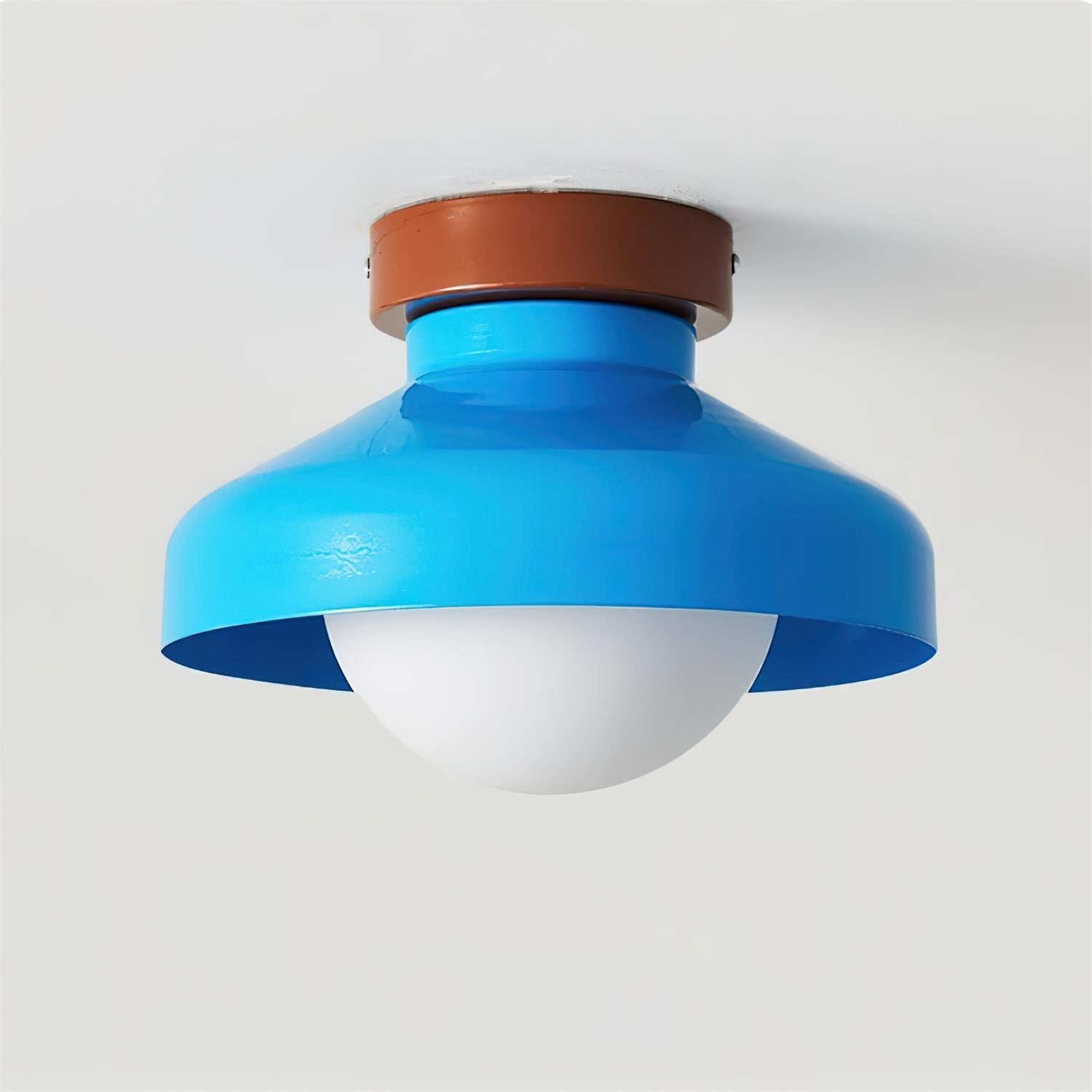Solvane Plafonnier encastré bleu