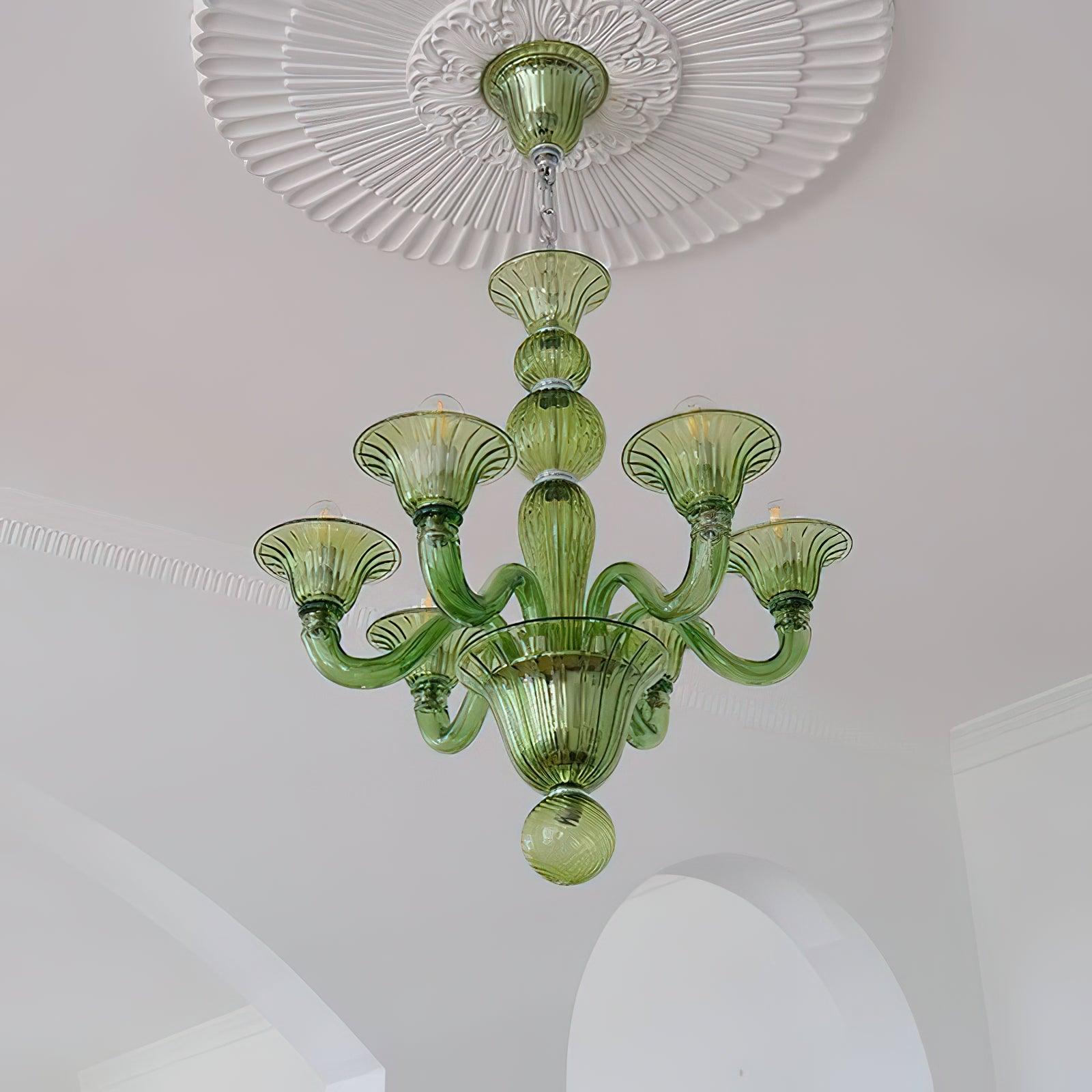 Aurora Lustre Murano Glass Exotic