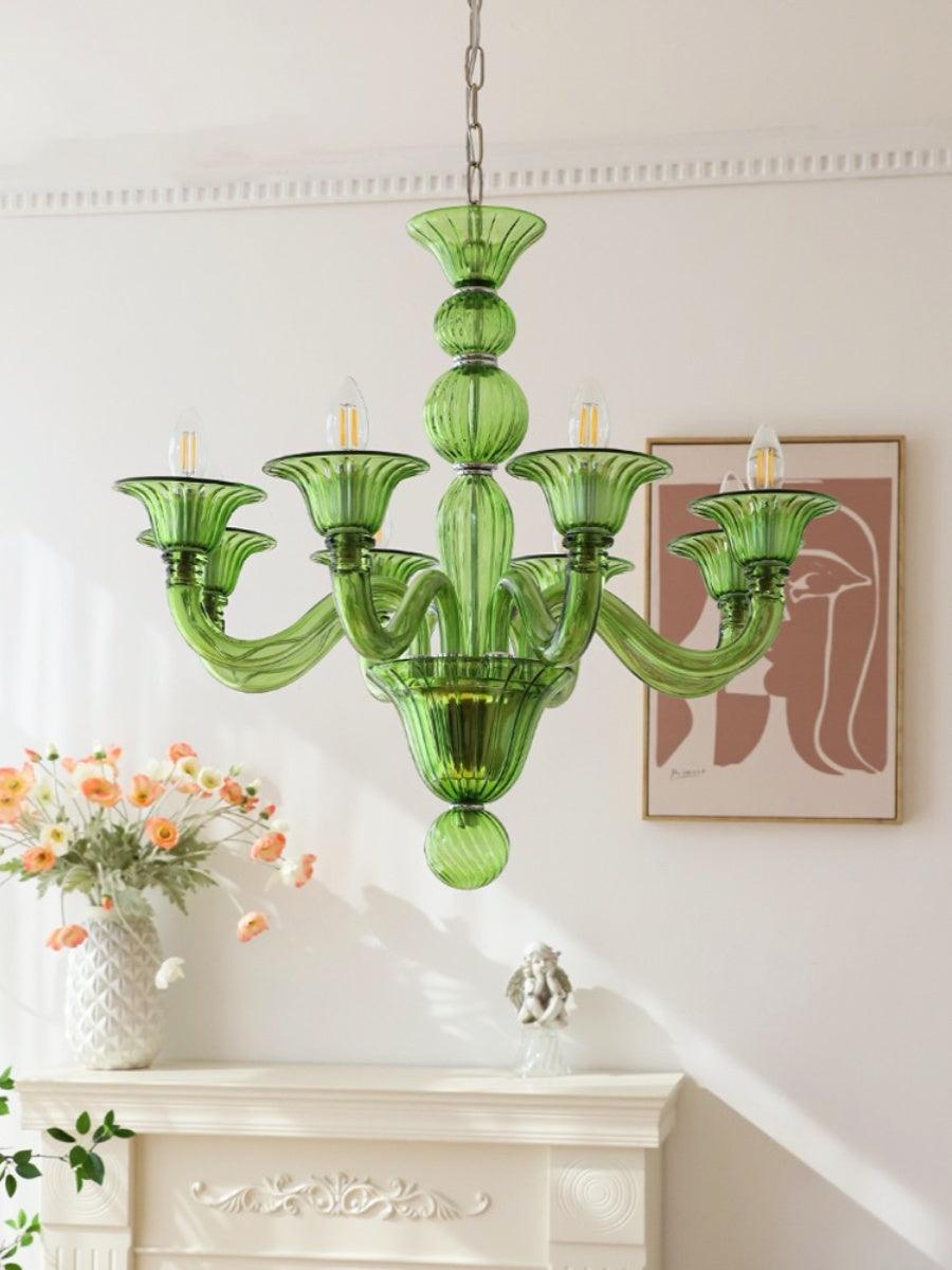 Aurora Lustre Murano Glass Exotic