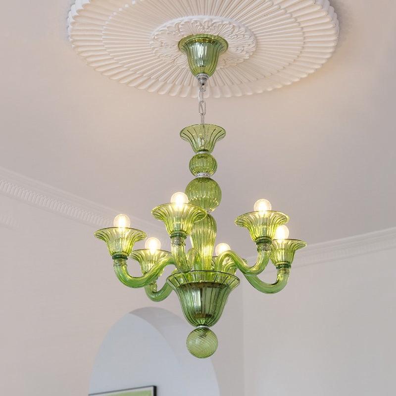 Aurora Lustre Murano Glass Exotic
