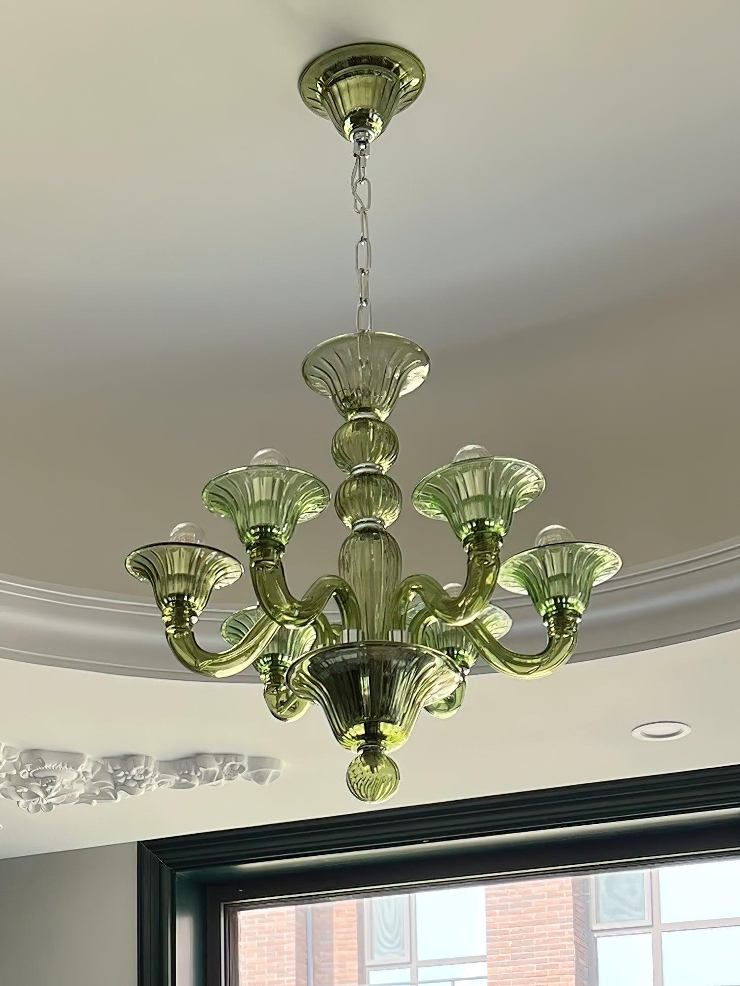 Aurora Lustre Murano Glass Exotic