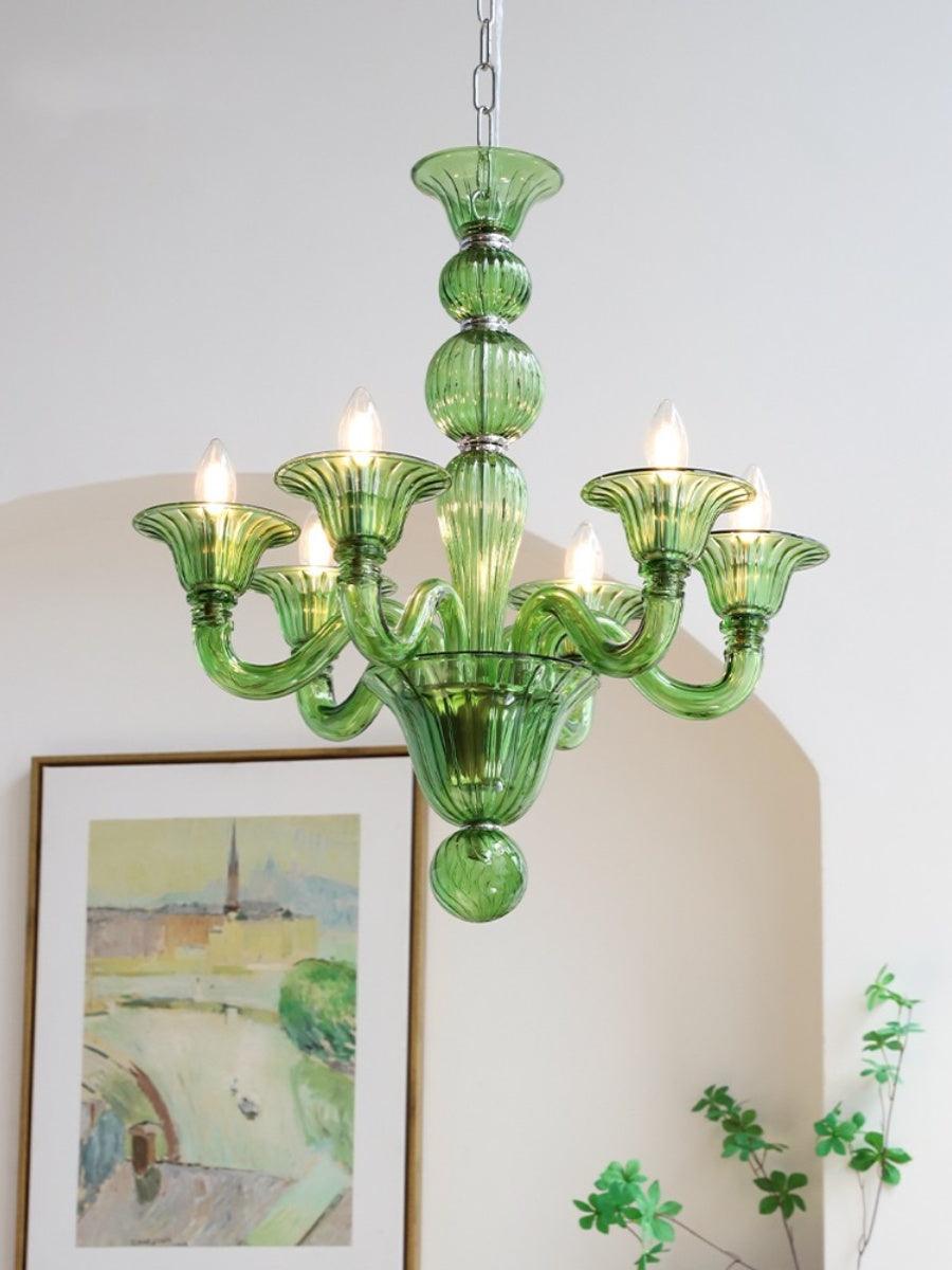 Aurora Lustre Murano Glass Exotic
