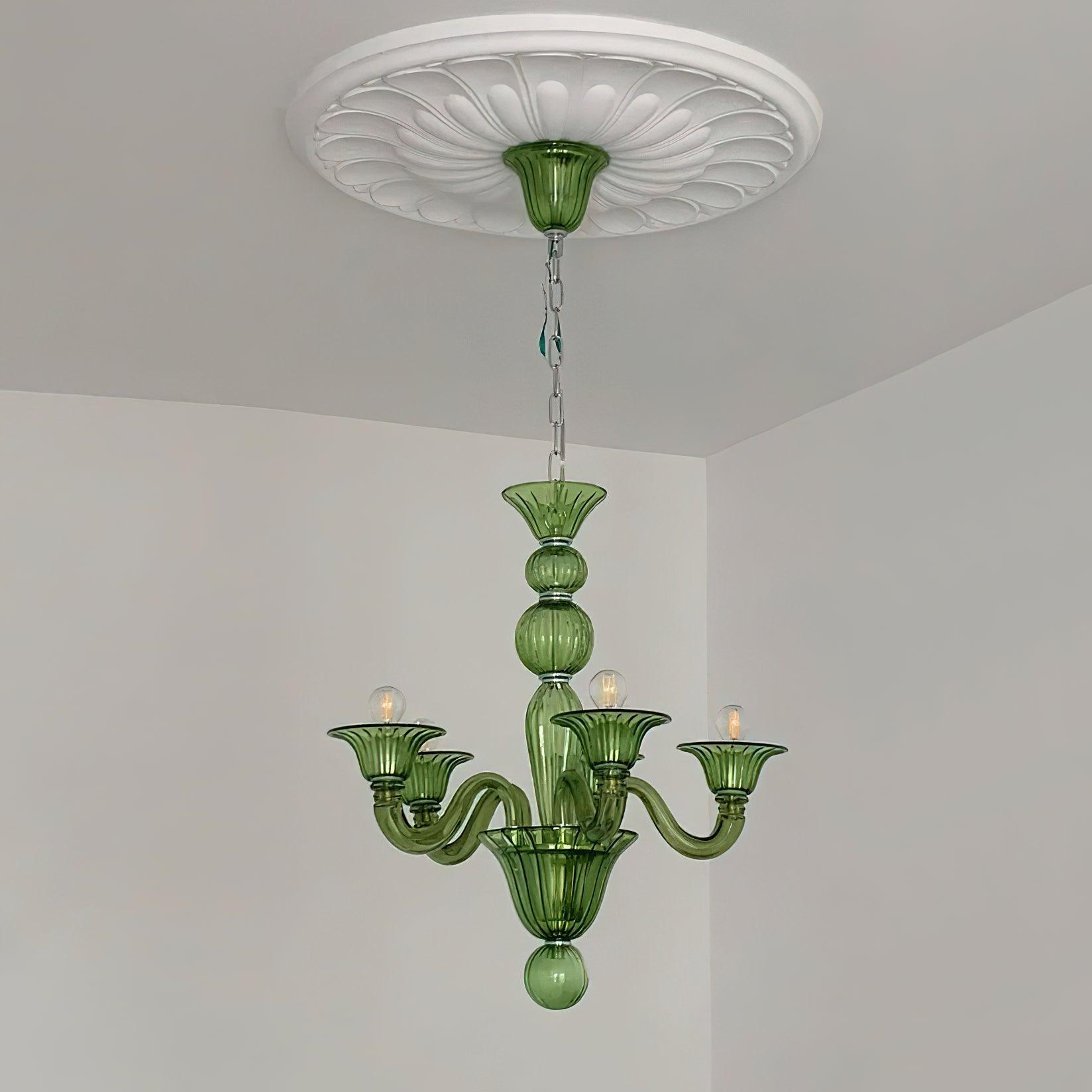 Aurora Lustre Murano Glass Exotic