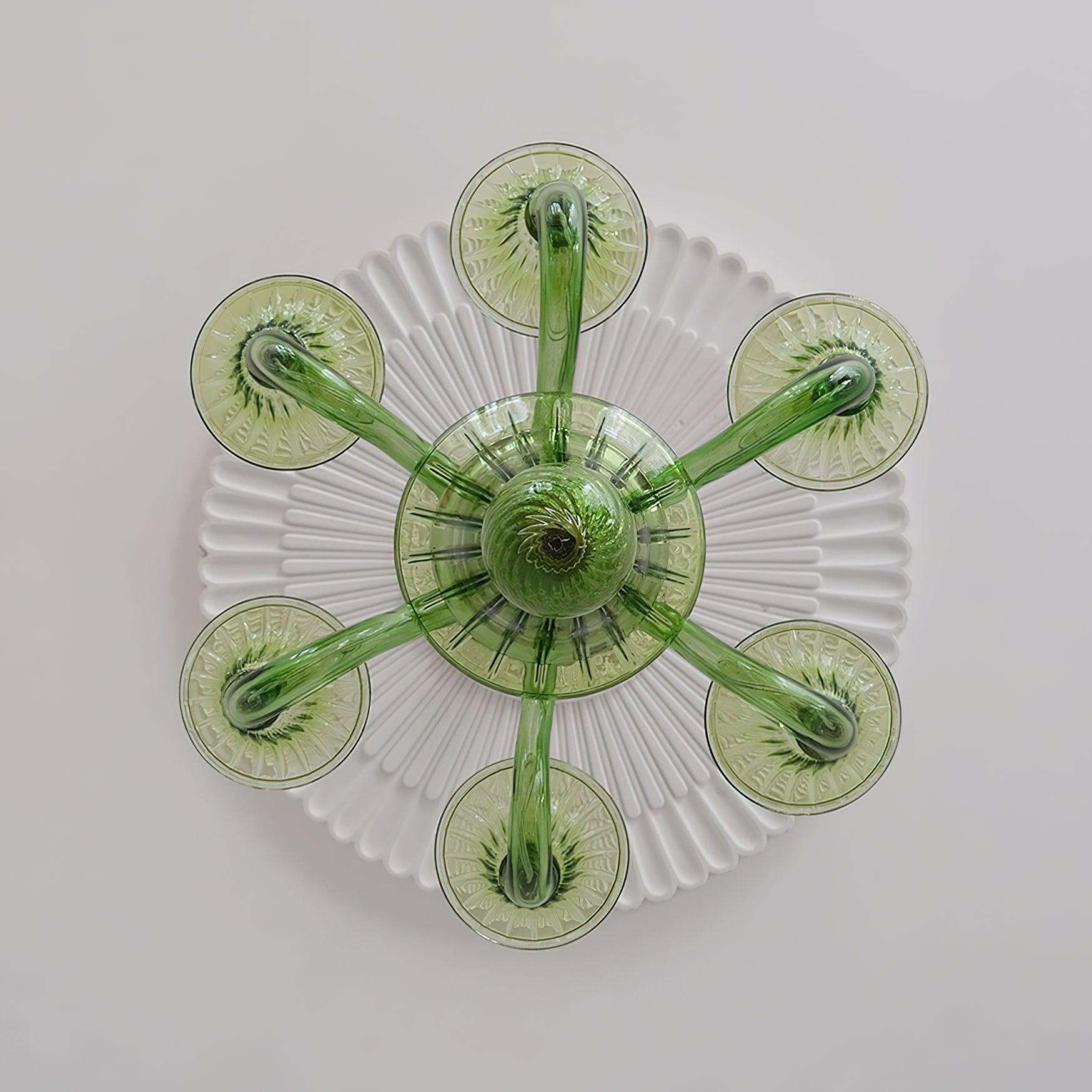 Aurora Lustre Murano Glass Exotic