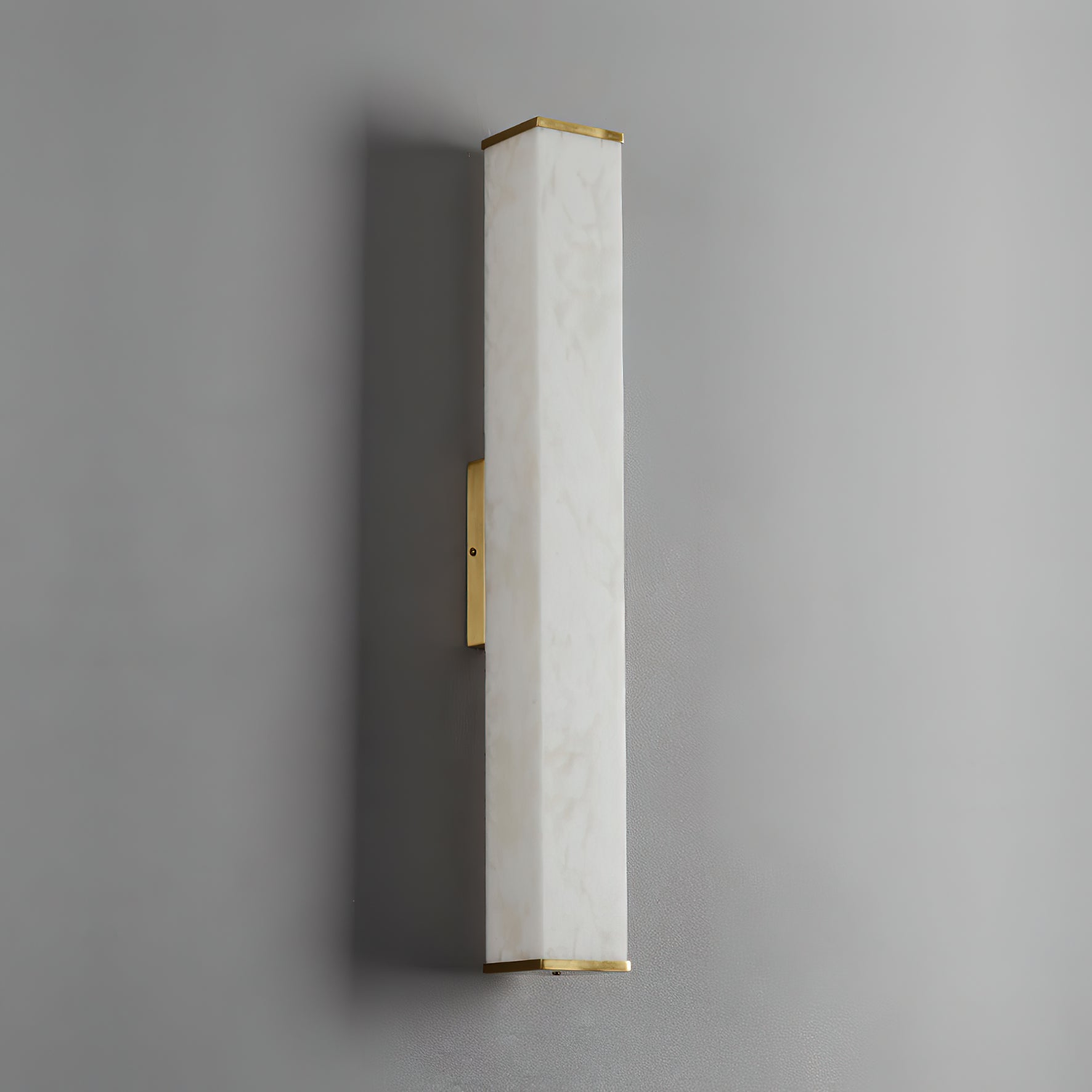 Arcus Lampe Murale Applique Style Élégant Minimaliste Moderne en Laiton et Albâtre