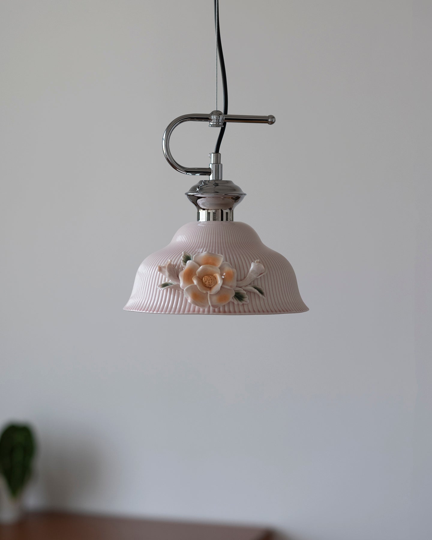 Camellia Suspension Céramique Vintage