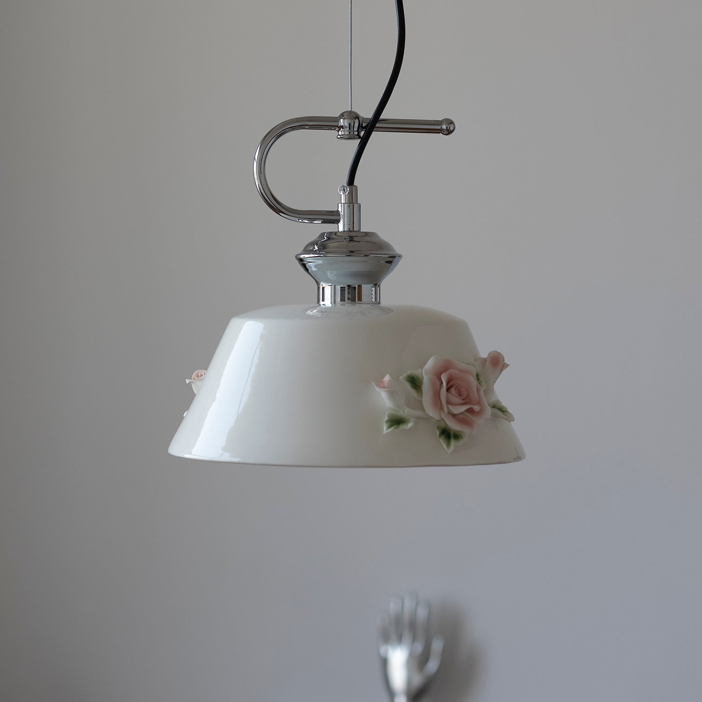 Camellia Suspension Céramique Vintage
