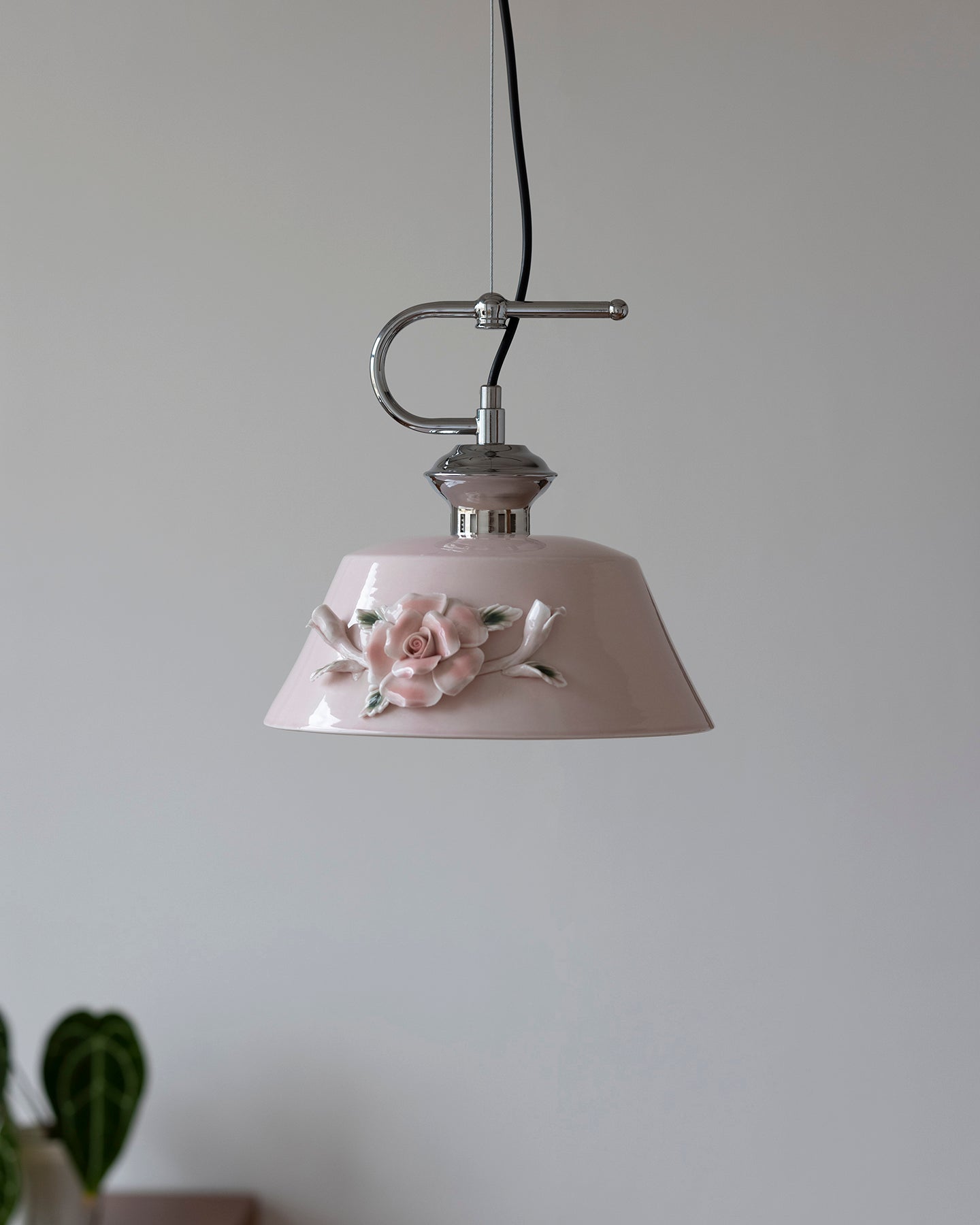 Camellia Suspension Céramique Vintage