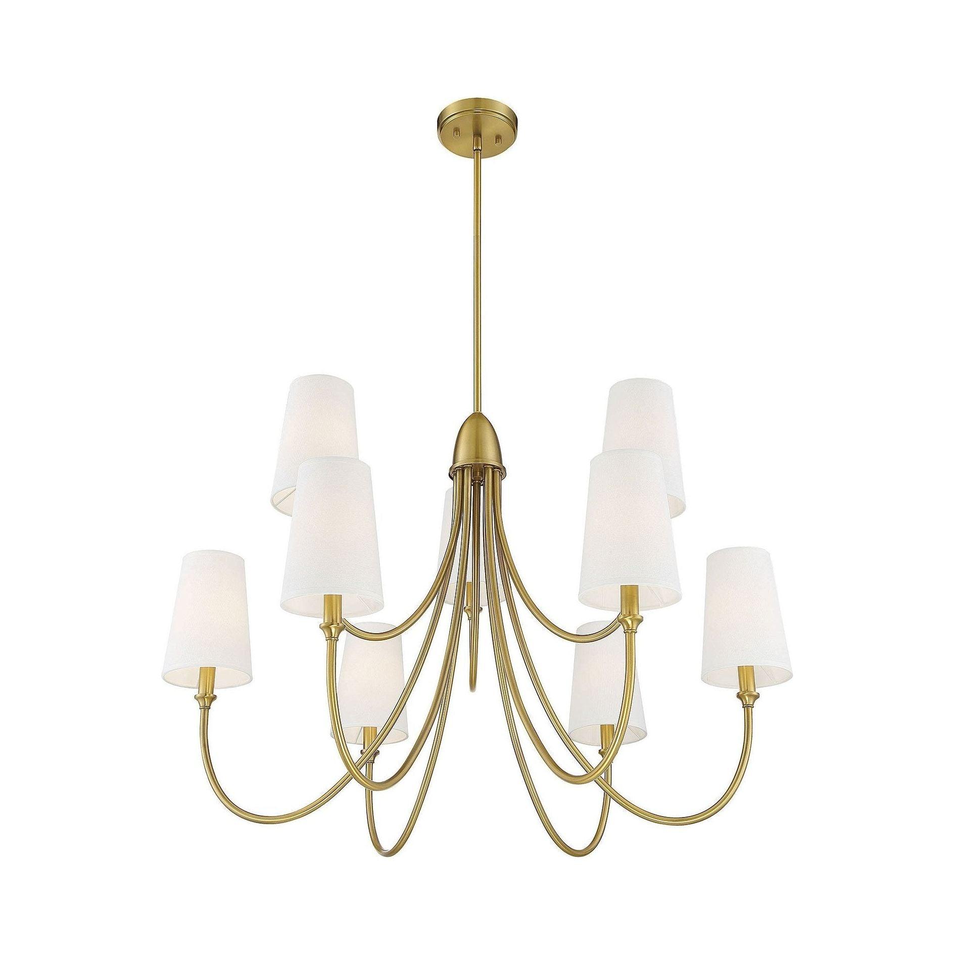 Premium Lustre Lumin Style Vintage-Industriel en Tissu et Métal