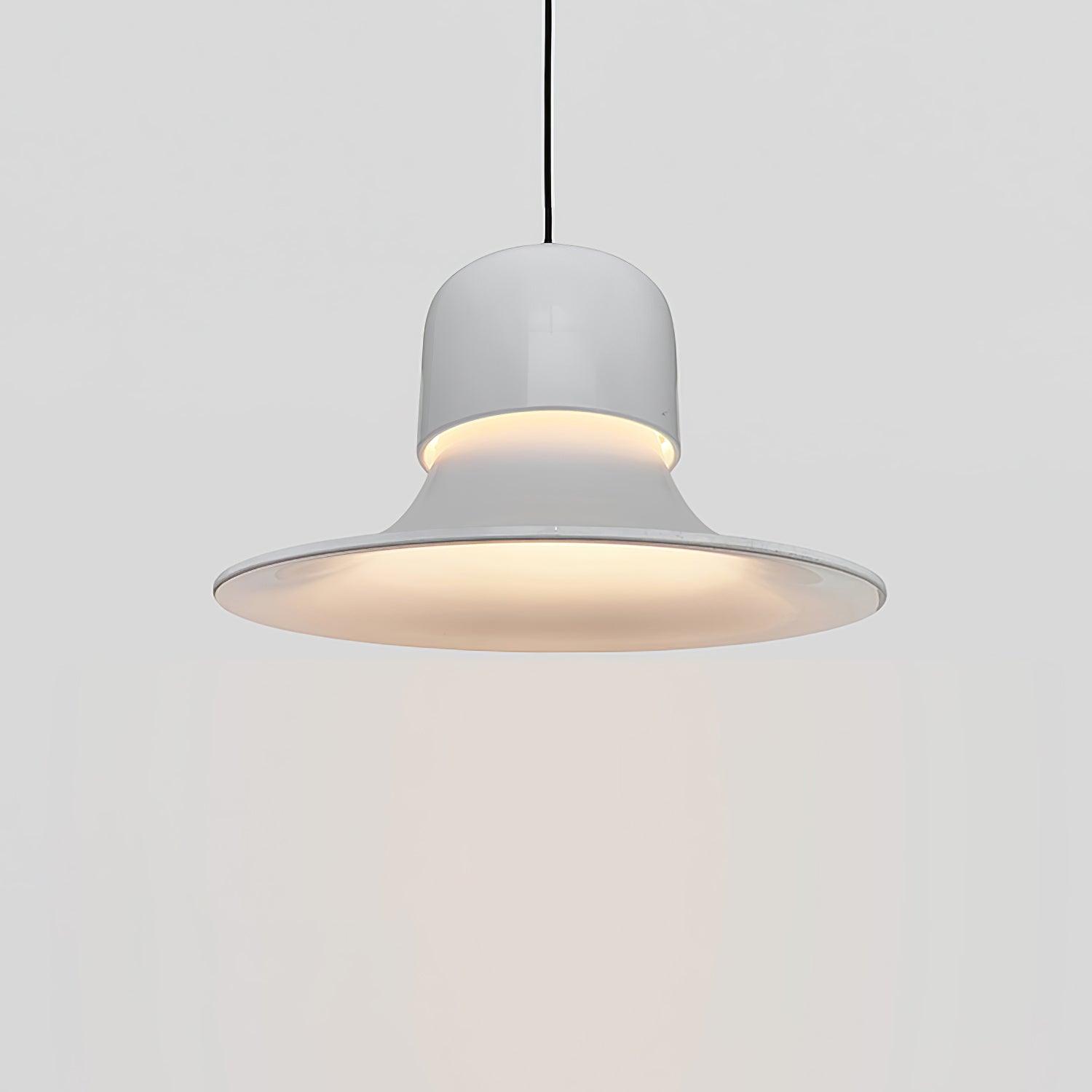 Lustra Suspension Aluminium Incurvée pour Cuisine
