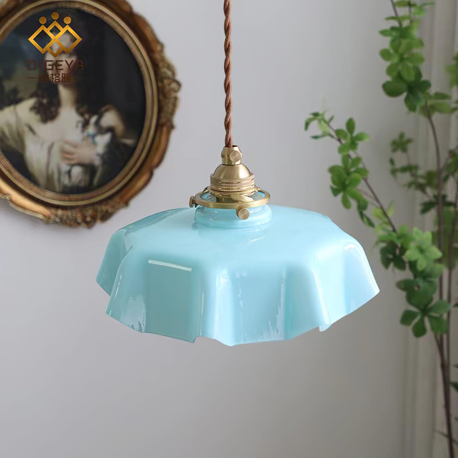Civen Suspension Fleur  Verre
